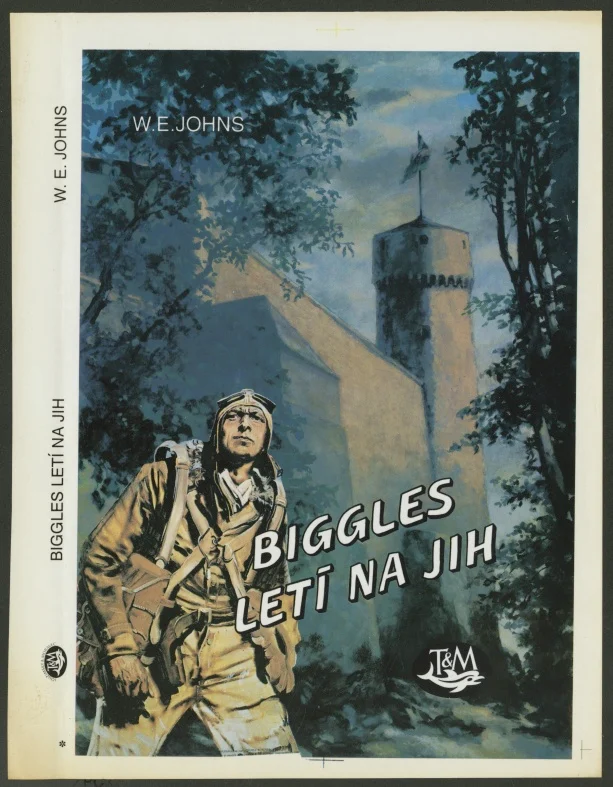 Náhledový obrázek předmětu Nátisk obálky - Biggles letí na jih
