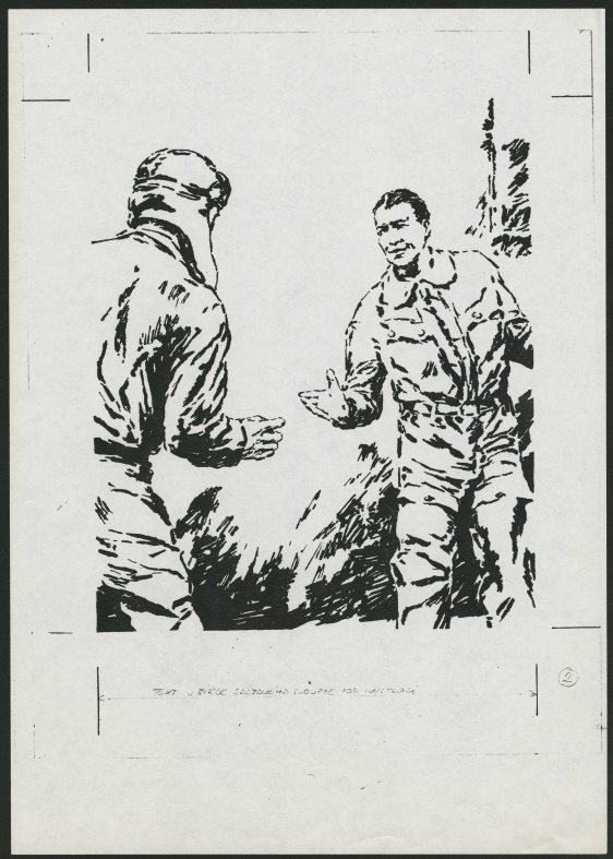 Náhledový obrázek Ilustrace - Biggles jde do války - 1
