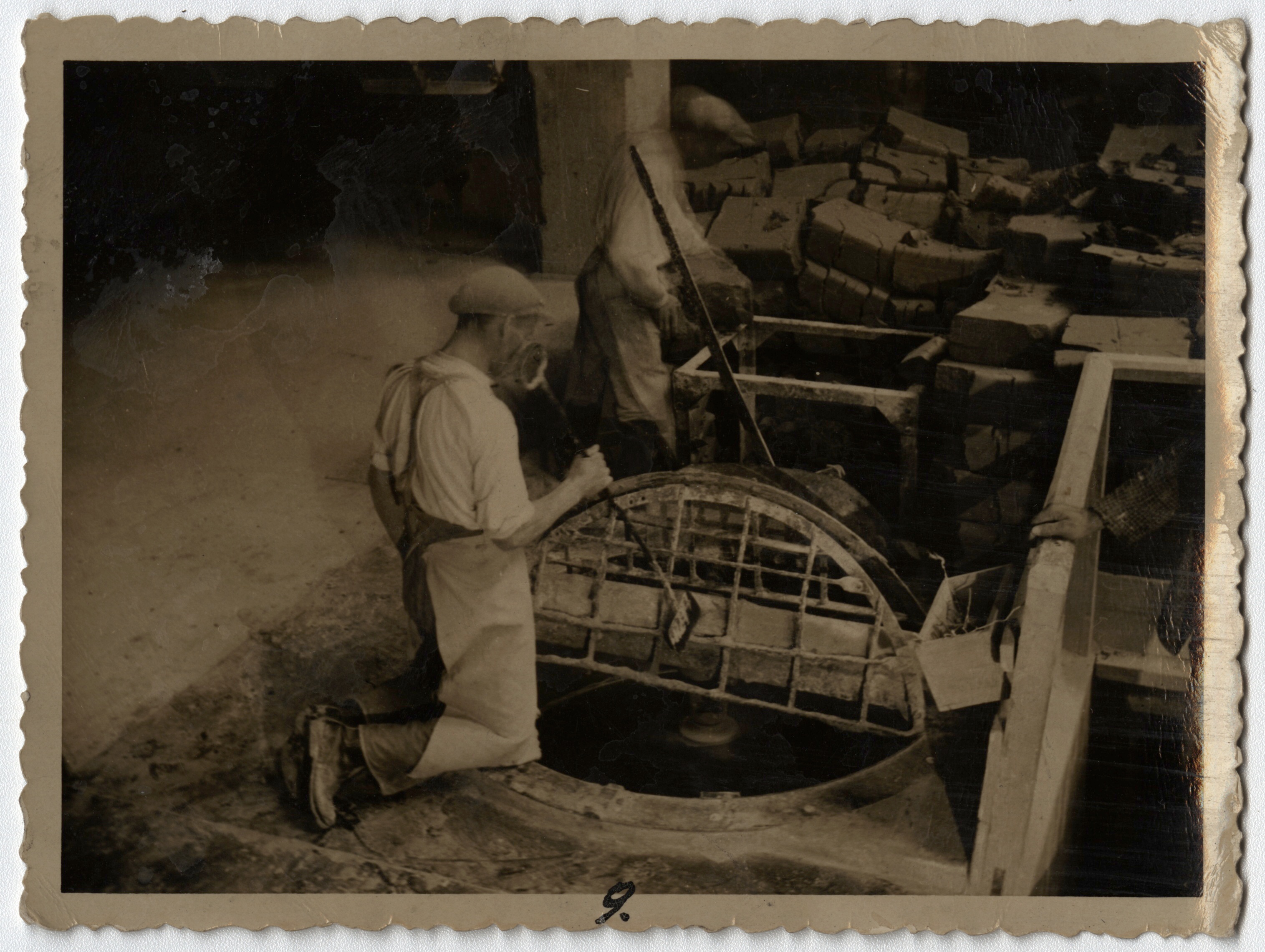 Náhledový obrázek Vidnavská šamotárna na historické fotografii (1929) - 1