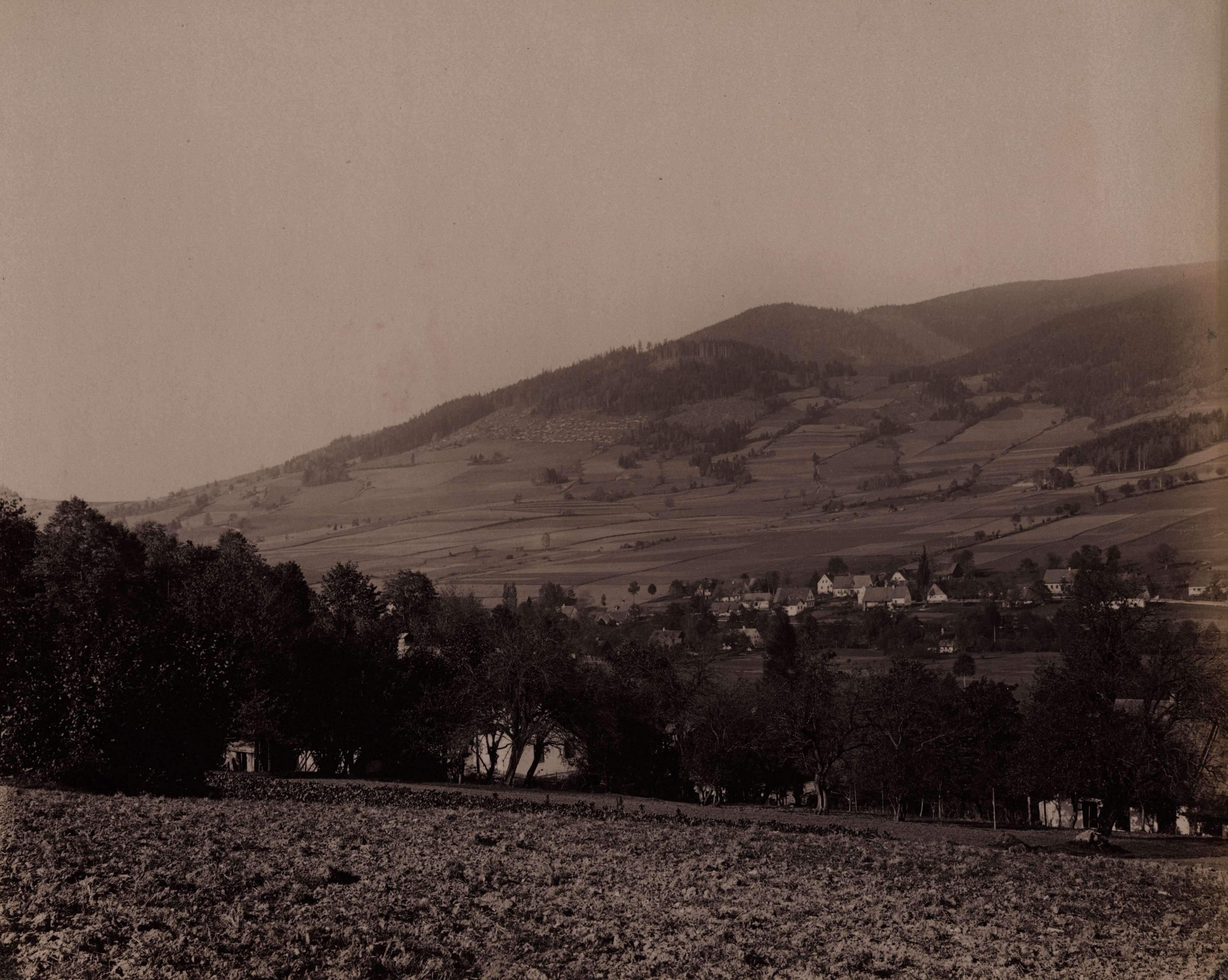 Náhledový obrázek Panoramatická fotografie okolí Jeseníku - 2
