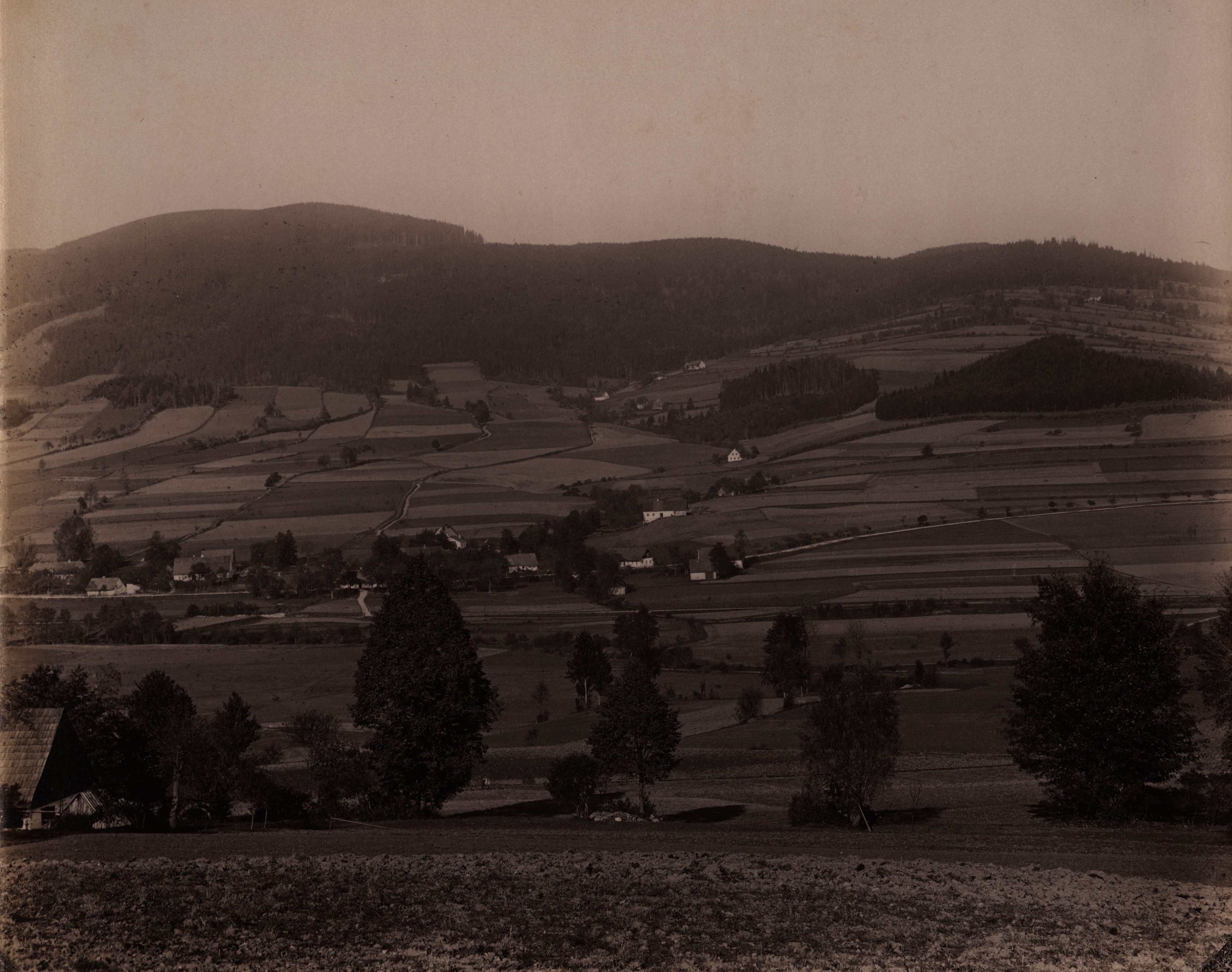 Náhledový obrázek Panoramatická fotografie okolí Jeseníku - 3