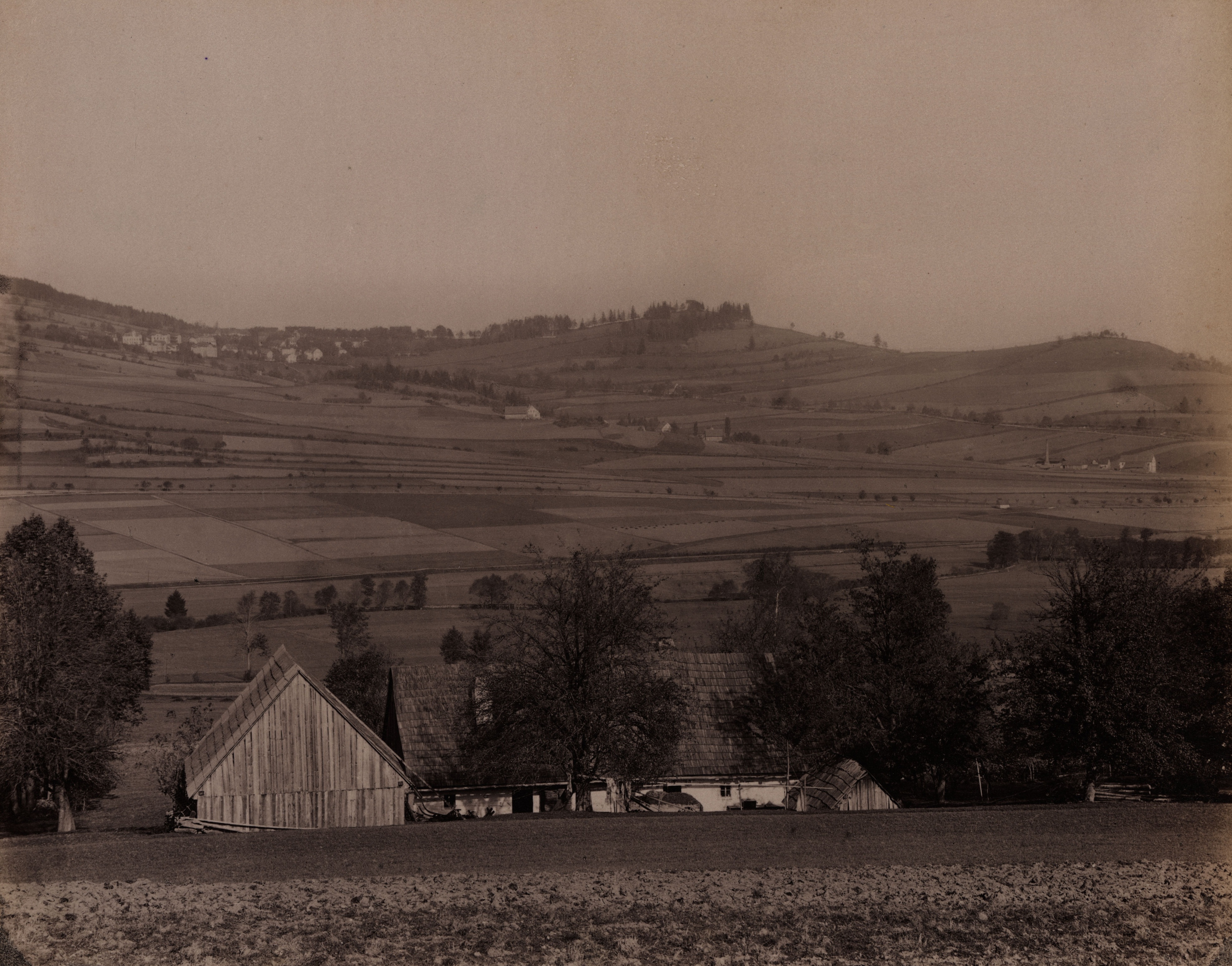 Náhledový obrázek Panoramatická fotografie okolí Jeseníku - 4