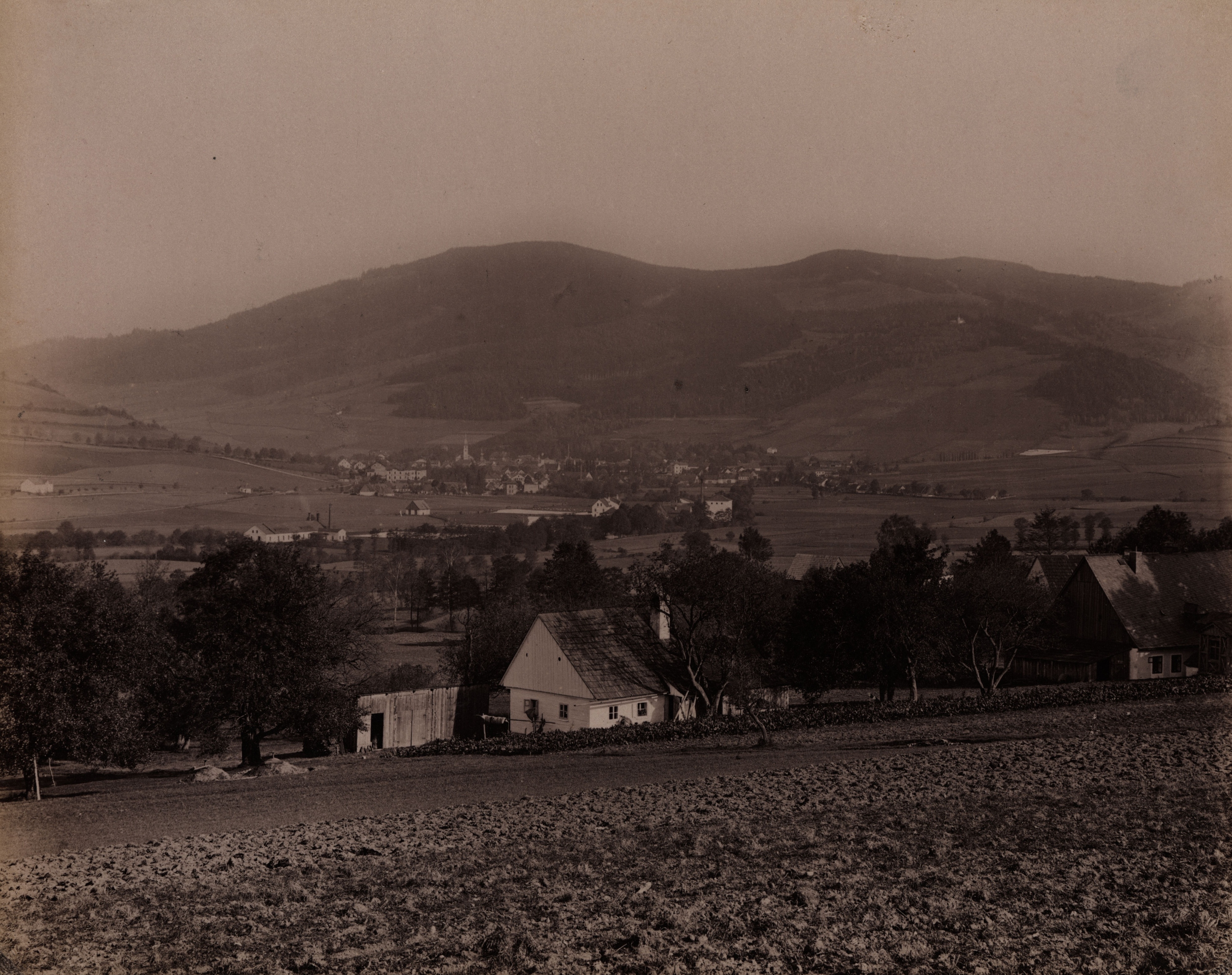 Náhledový obrázek Panoramatická fotografie okolí Jeseníku - 5