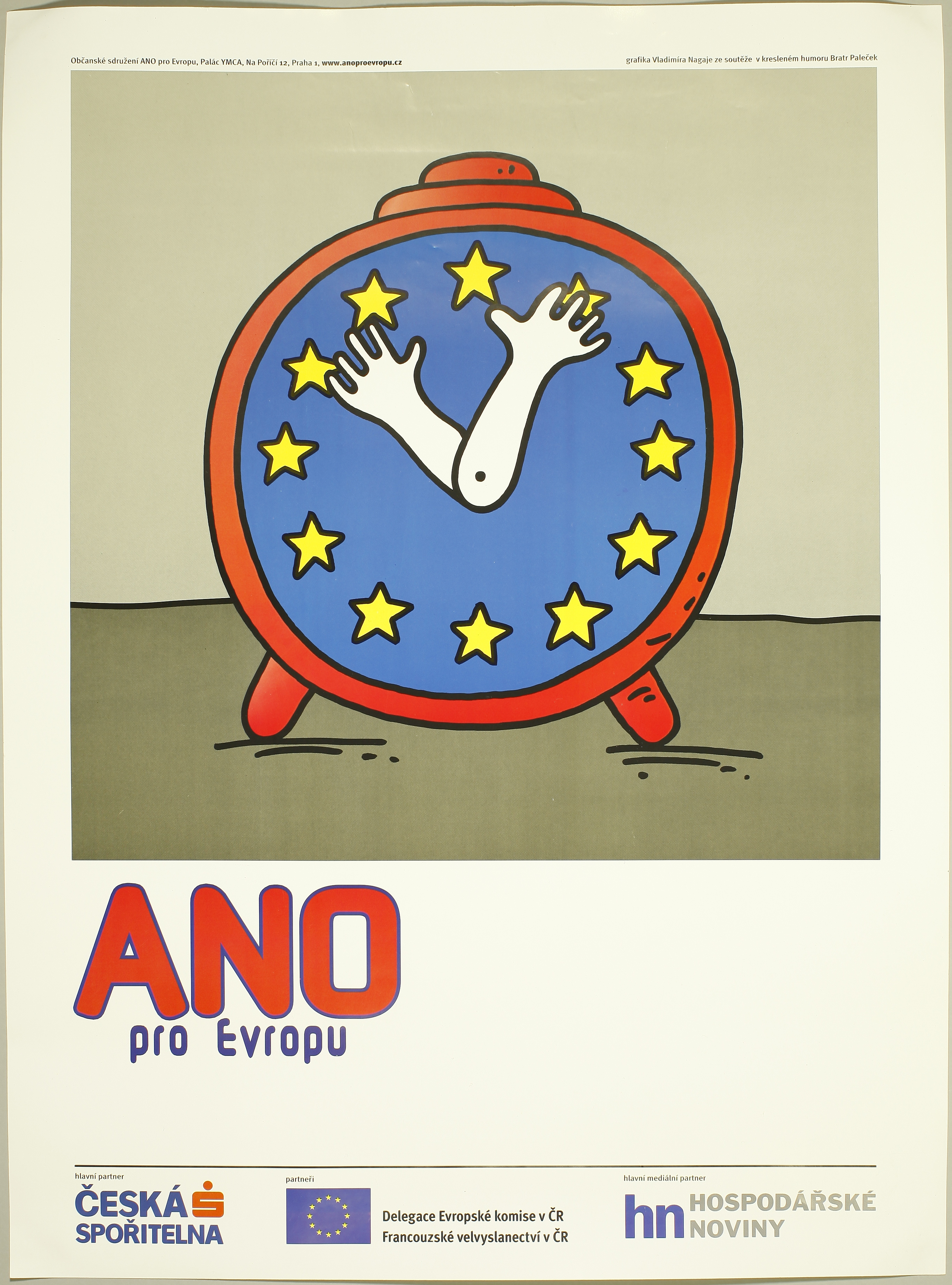 Náhledový obrázek Plakát k referendu o vstupu do EU - 1
