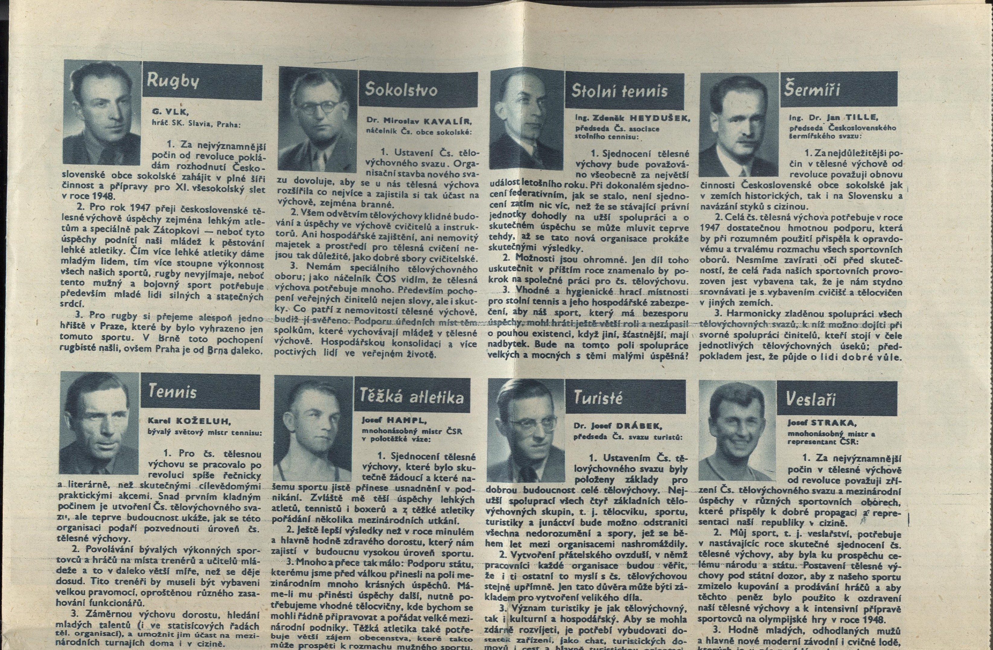 Náhledový obrázek Co přát tělesné výchově do roku 1947 - 2