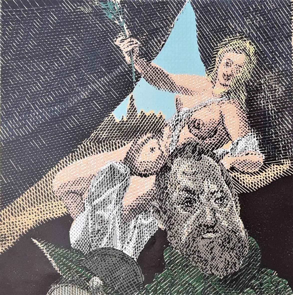 Náhledový obrázek Štoček Pavla Piekara ke grafickému listu - Rudolf II. - 3