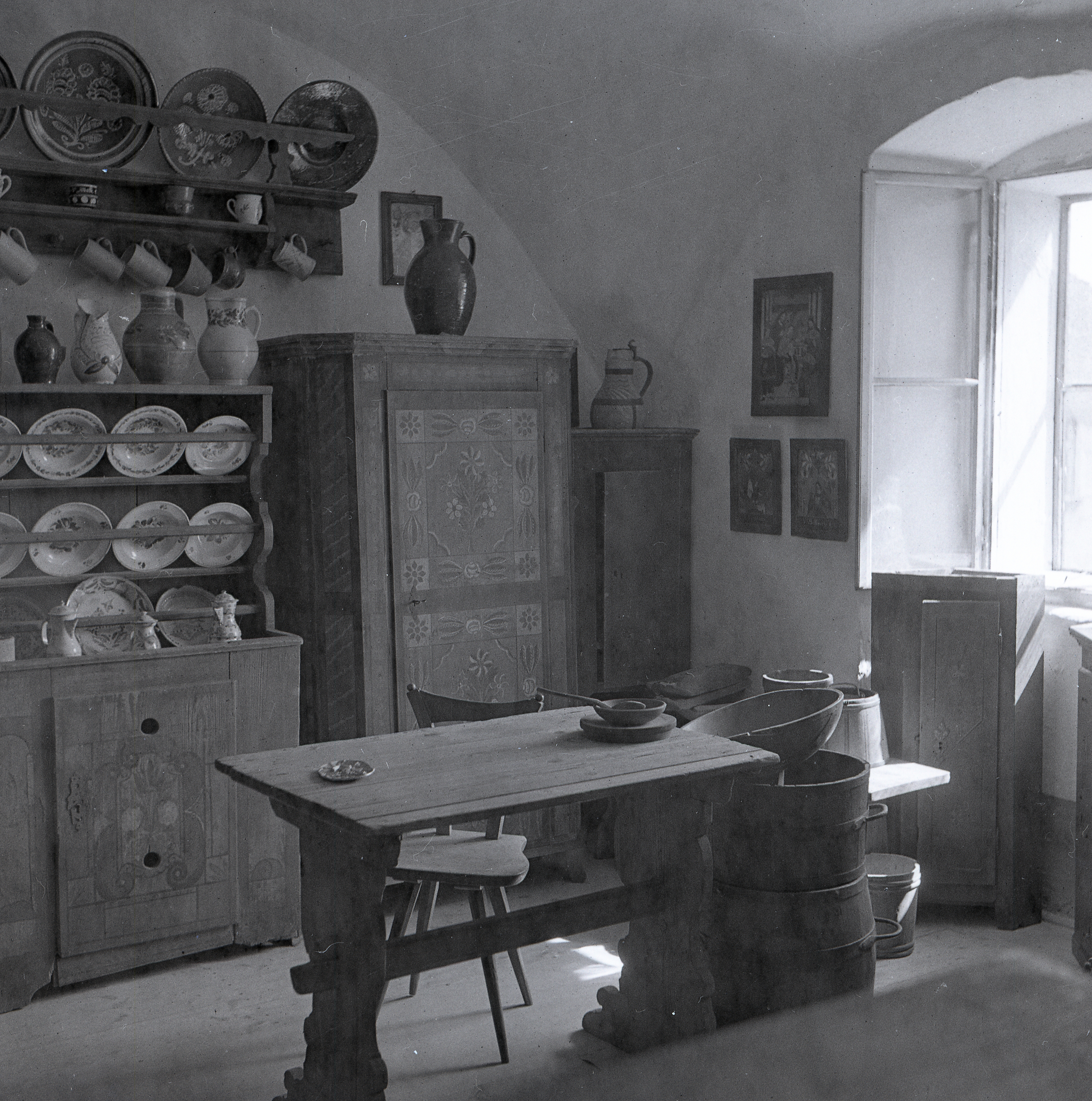 Náhledový obrázek Expozice muzea do roku 1948 - selská světnička, salonek - 12