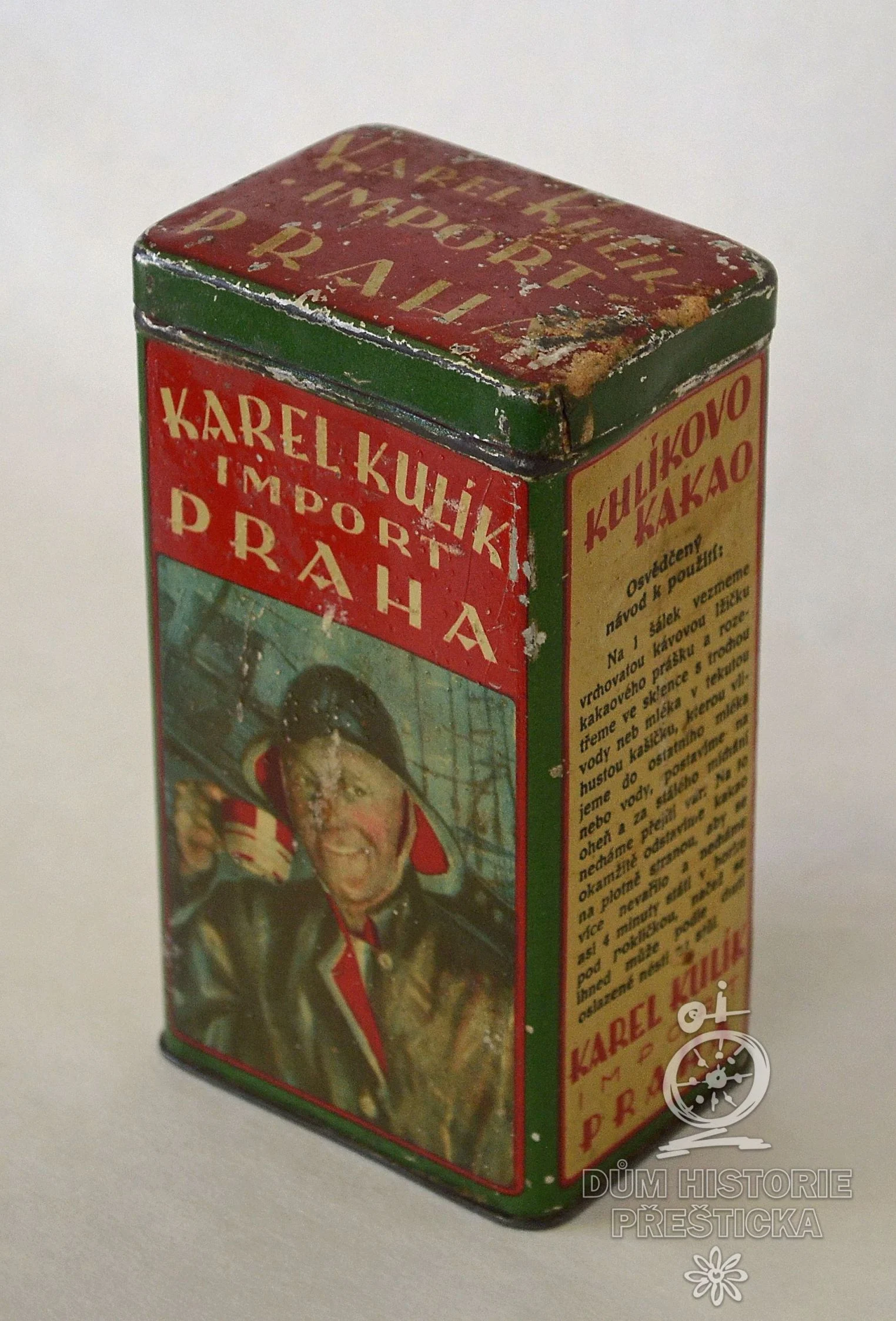 Náhledový obrázek předmětu Plechovka Karel Kulík