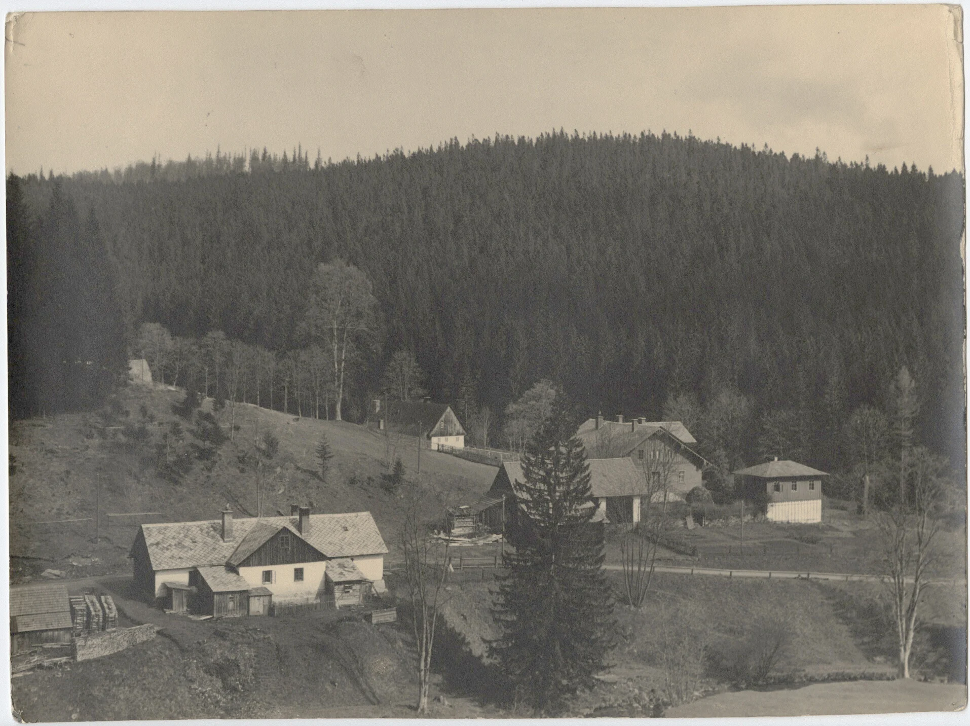 Náhledový obrázek předmětu Osada Vidly (čb. fotografie)
