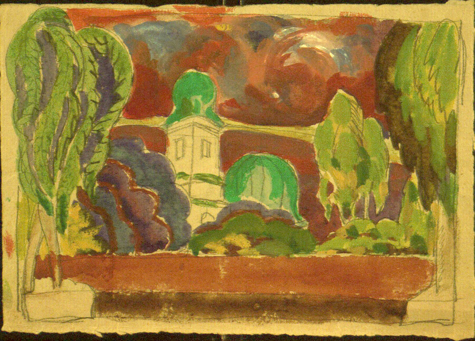 Náhledový obrázek Návrh dekorace k tanečnímu večeru Vasyla Avramenka - 1