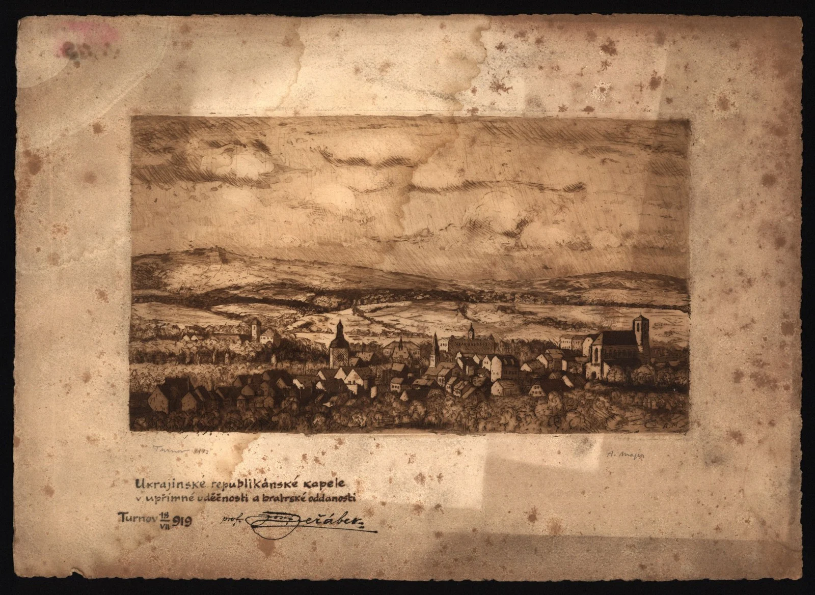 Náhledový obrázek předmětu Turnov 1913