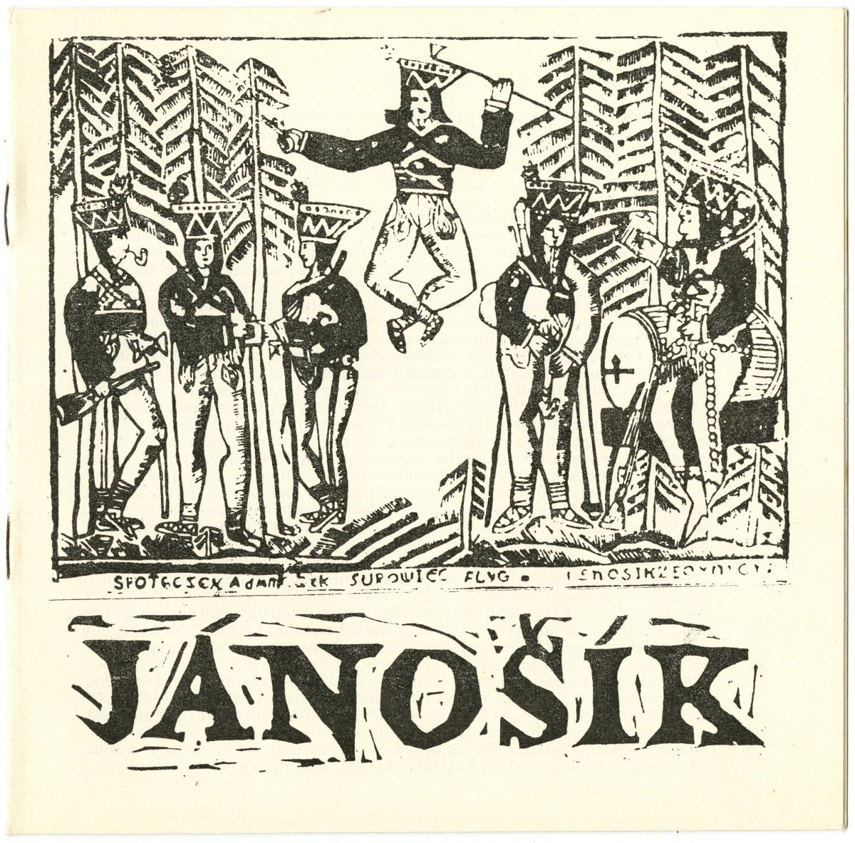 Náhledový obrázek Program k inscenaci Jánošík - 1