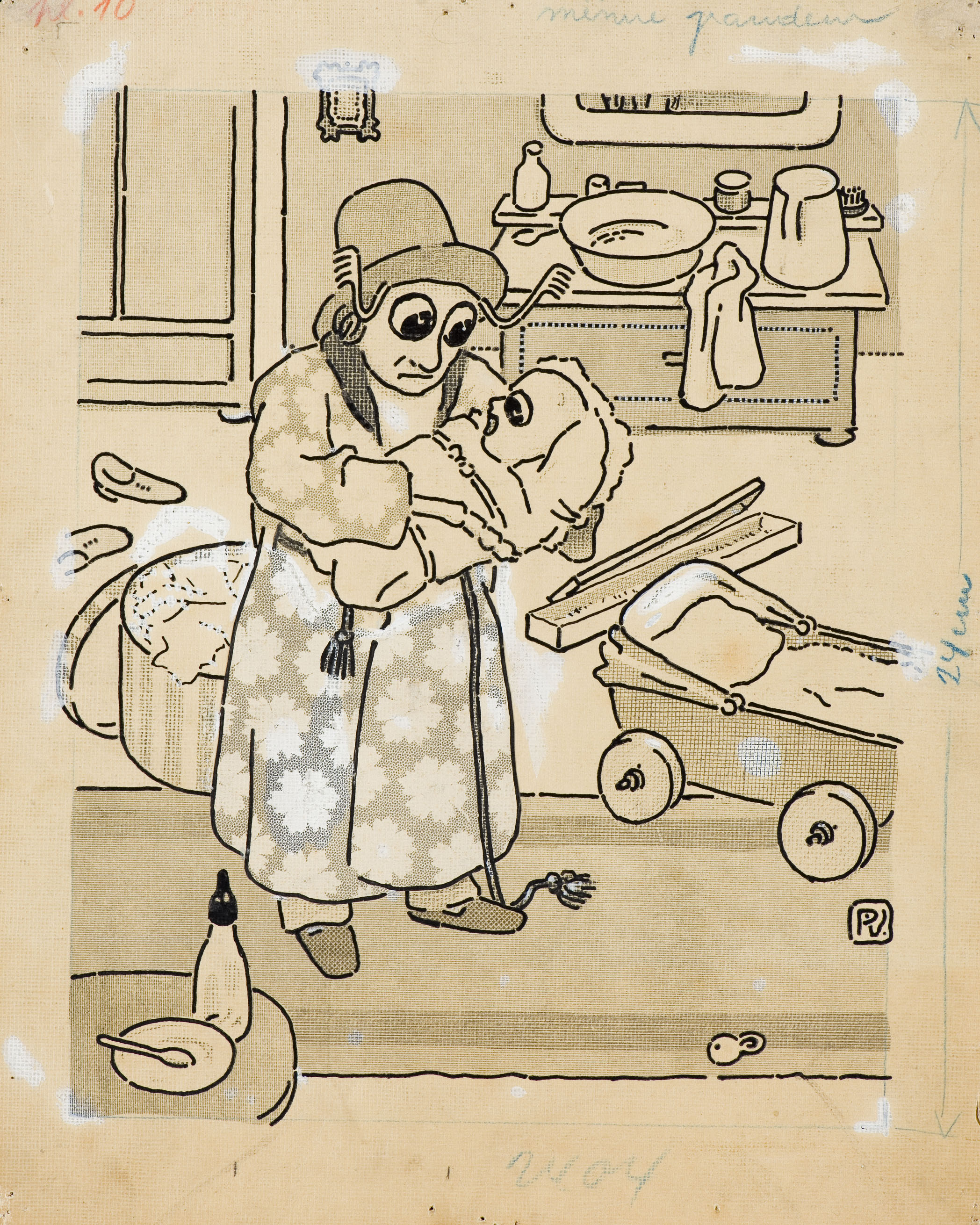 Náhledový obrázek Návrh str.1686 - L´Assiette au Beurre. No100/Mars - 1
