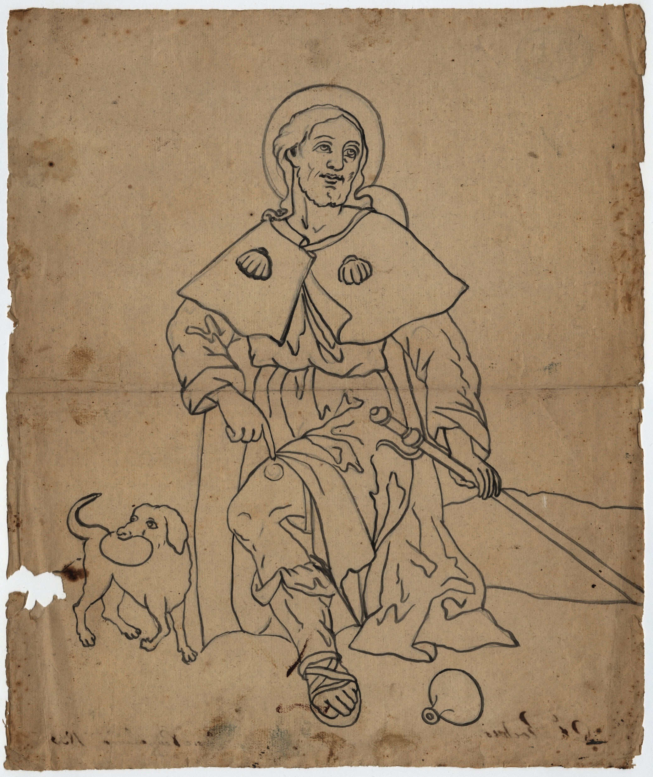 Náhledový obrázek Josef Neugebauer: Svatý Roch (1833) - 1