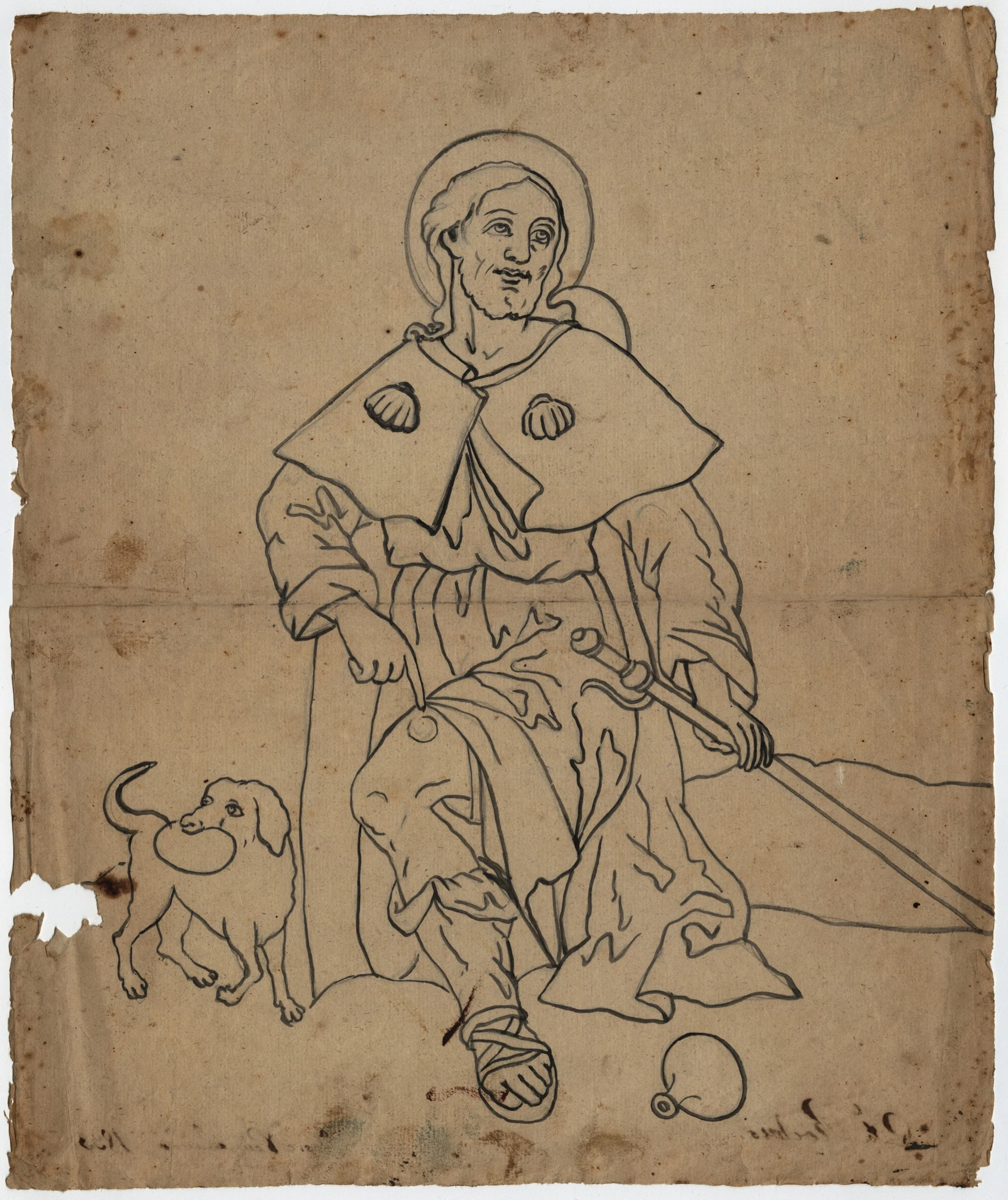 Náhledový obrázek předmětu Josef Neugebauer: Svatý Roch (1833)