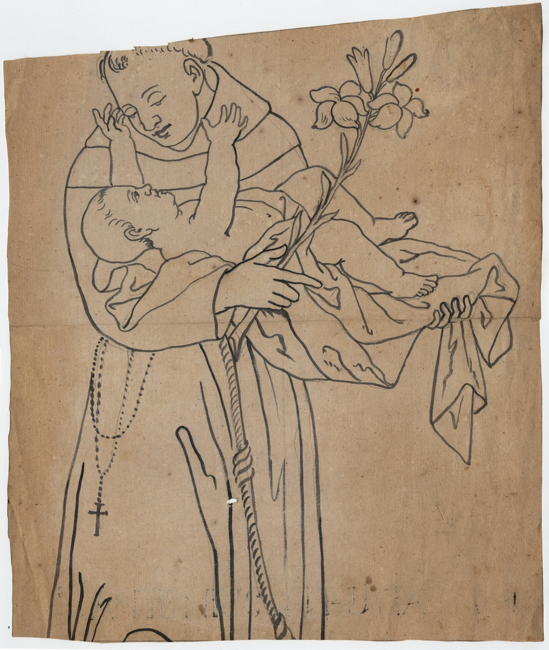 Náhledový obrázek předmětu Josef Neugebauer: Svatý Antonín Paduánský (1804)