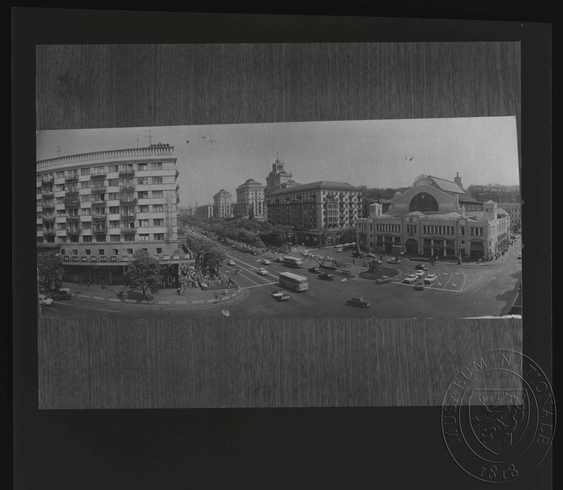 Obrázek Fotografie, pohled na ulici metropole