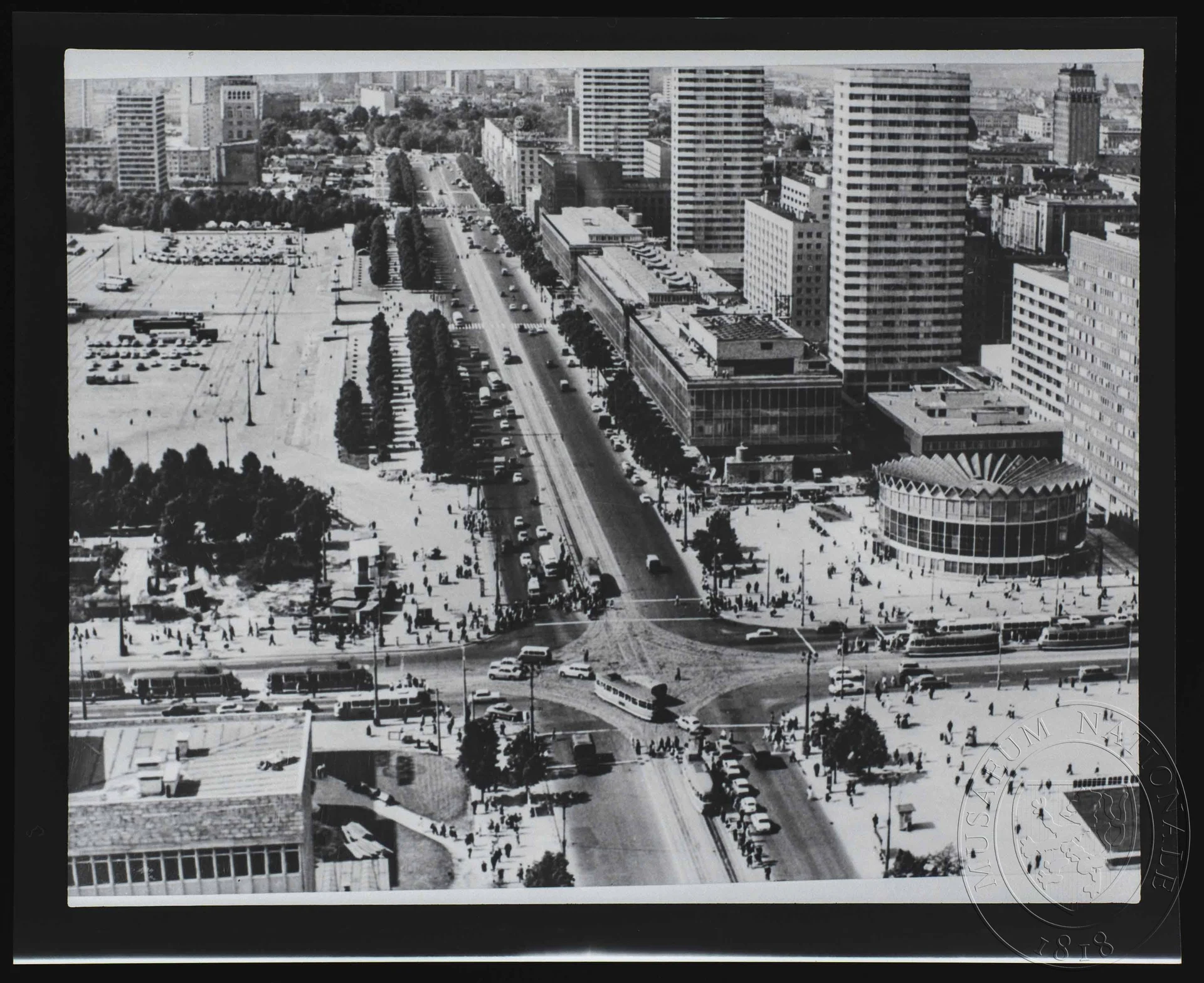 Obrázek Fotografie, pohled na ulici metropole