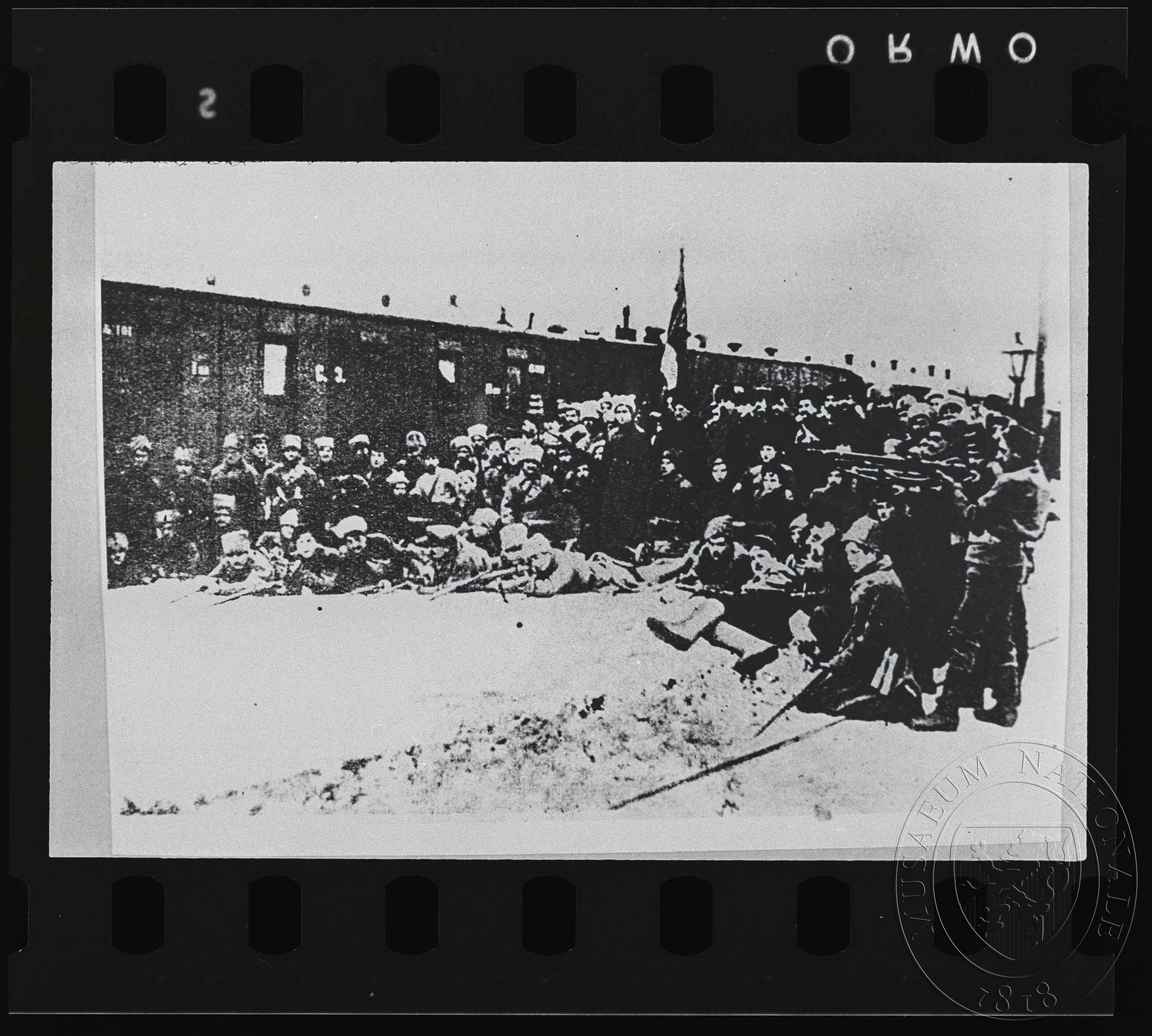 Náhledový obrázek Fotografie, ruští revoluční vojáci - 1