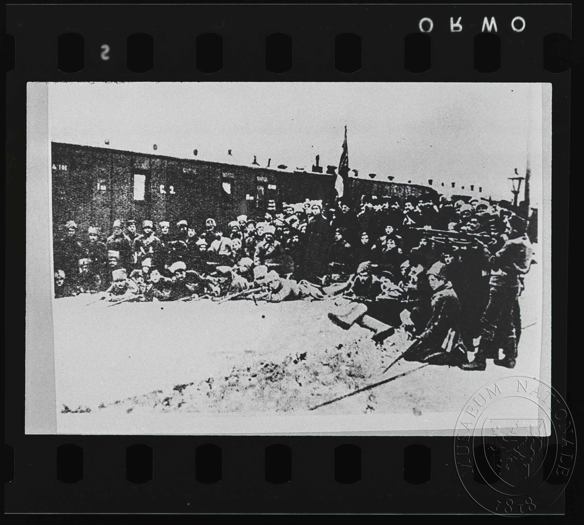 Obrázek Fotografie, ruští revoluční vojáci
