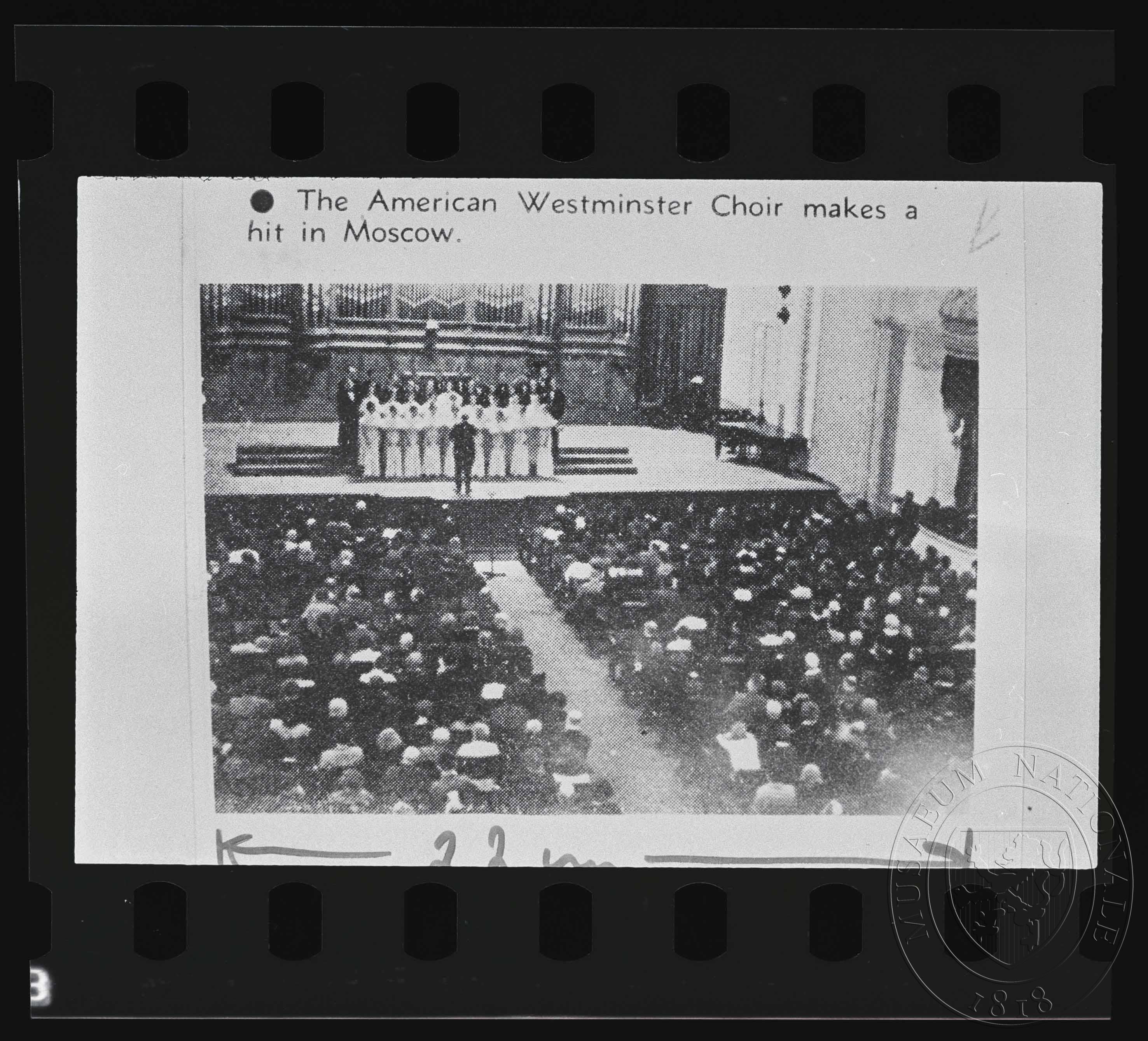 Náhledový obrázek Fotografie, americký Westminsterský sbor dělá úspěch v Moskvě - 1