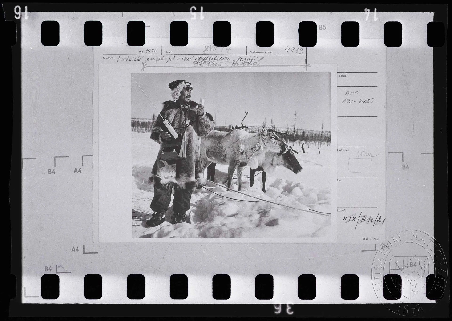 Obrázek Fotografie, Praktické využití přenosné radiostanice