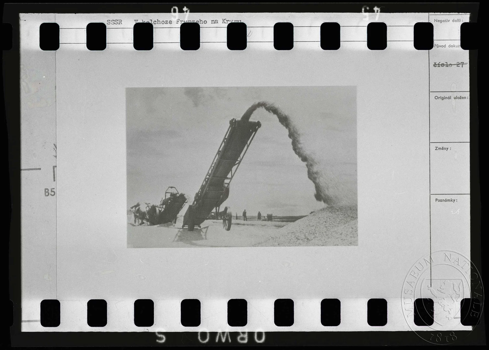 Obrázek Fotografie, V kolchoze Frunzeho na Krymu