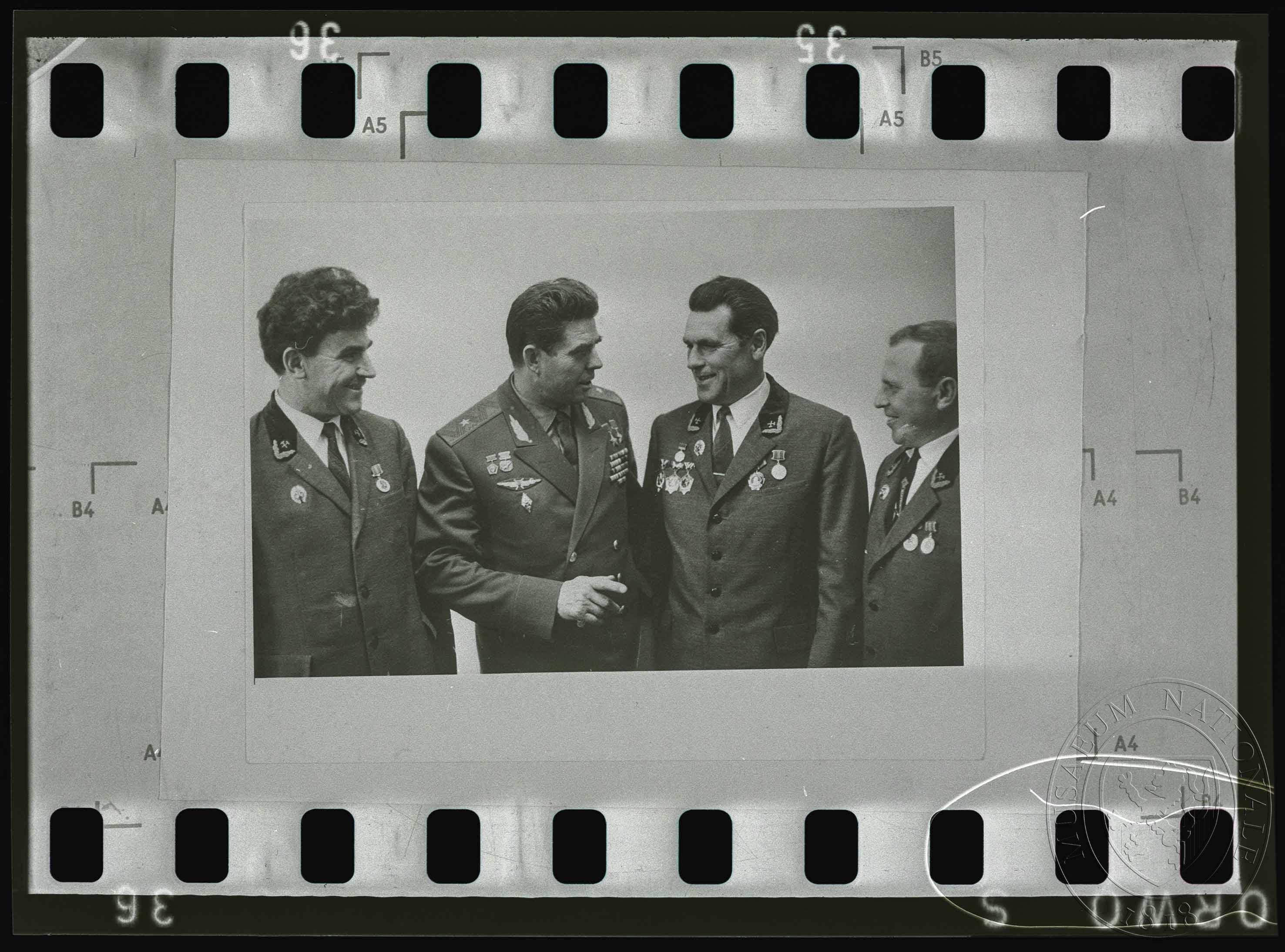 Náhledový obrázek Fotografie, sovětští kosmonauti - 1