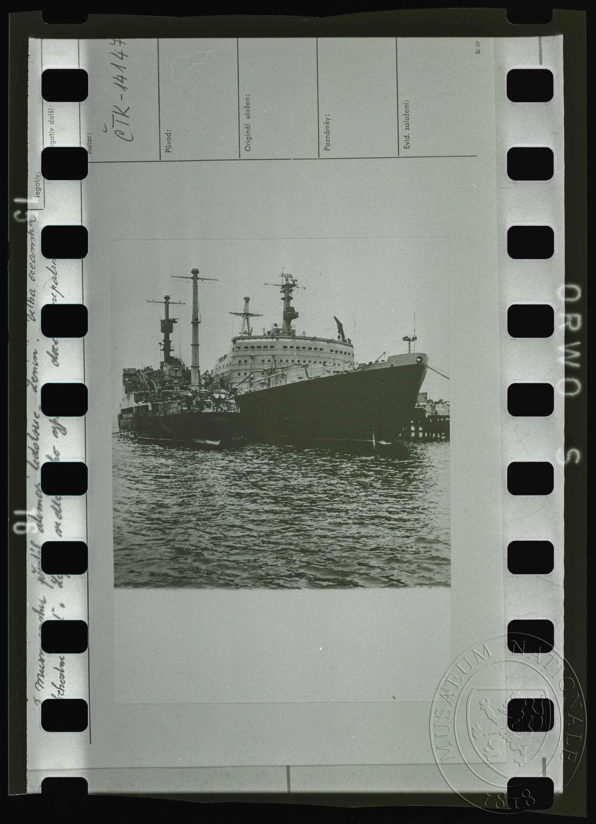 Obrázek Fotografie, atomový ledoborec Lenin