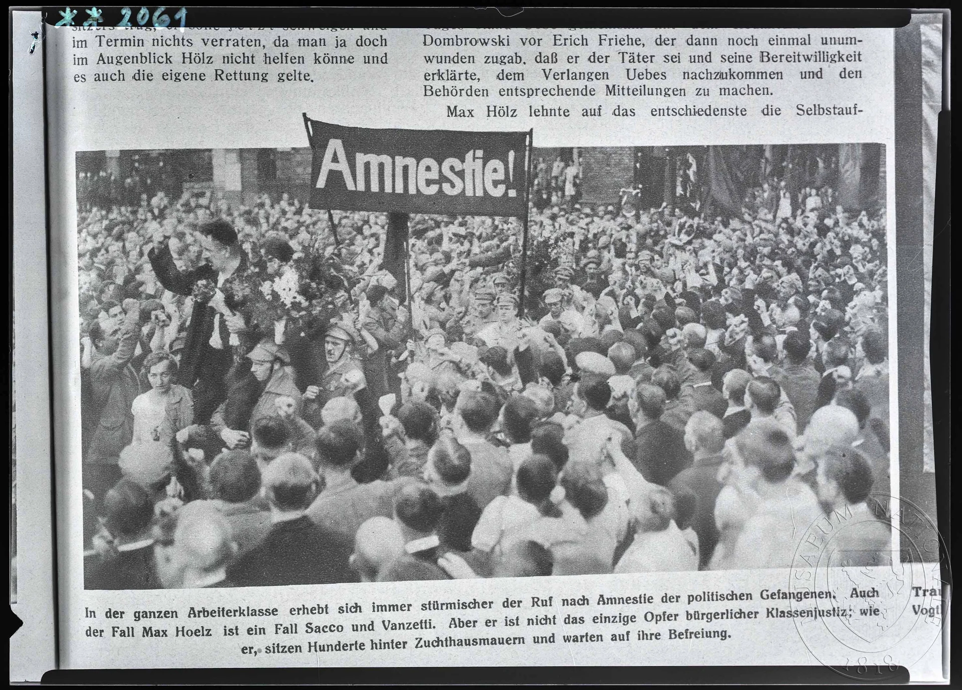 Obrázek Fotografie, demonstrace v Německu