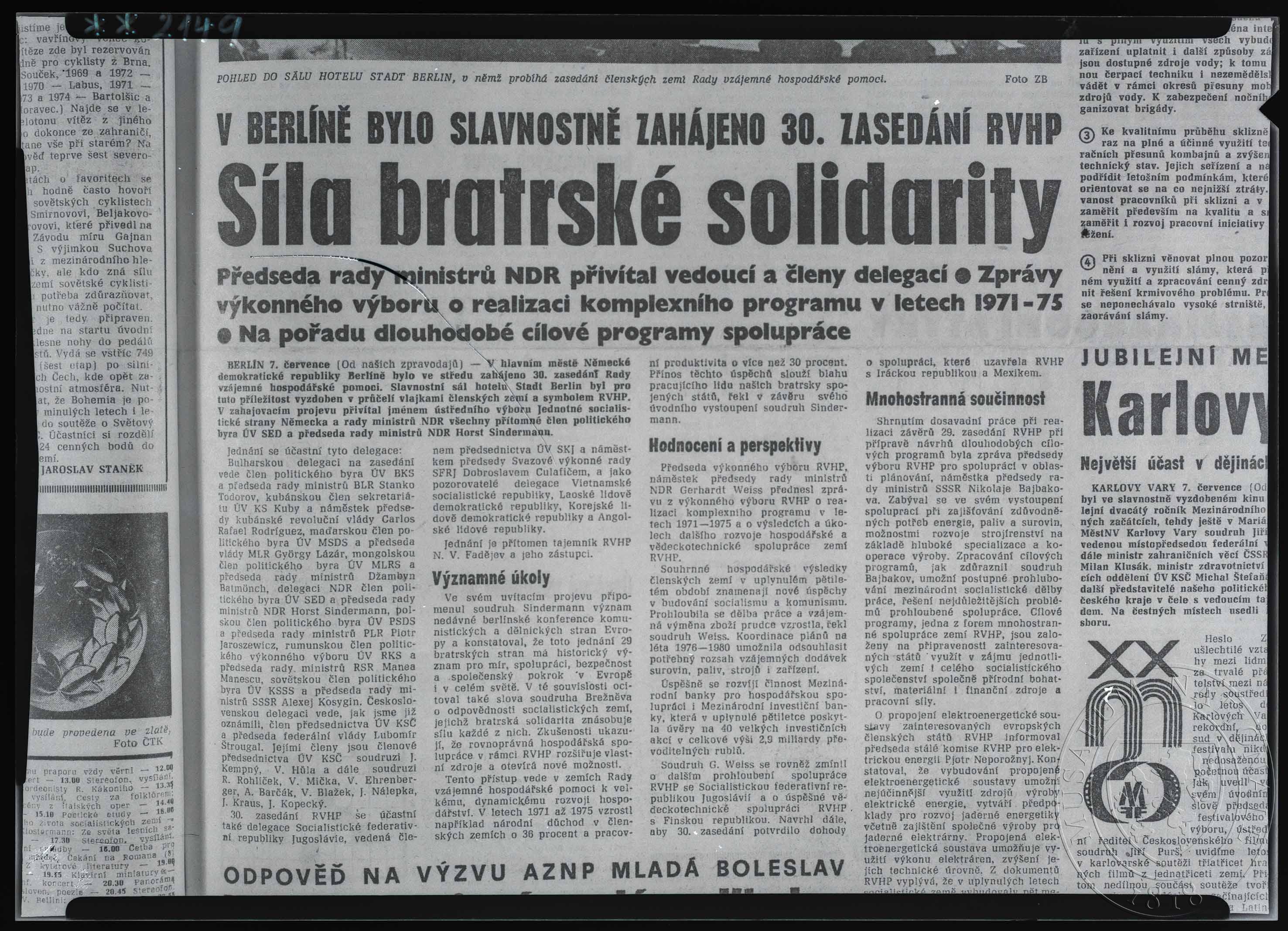 Náhledový obrázek Článek, Síla bratrské solidarity - 1