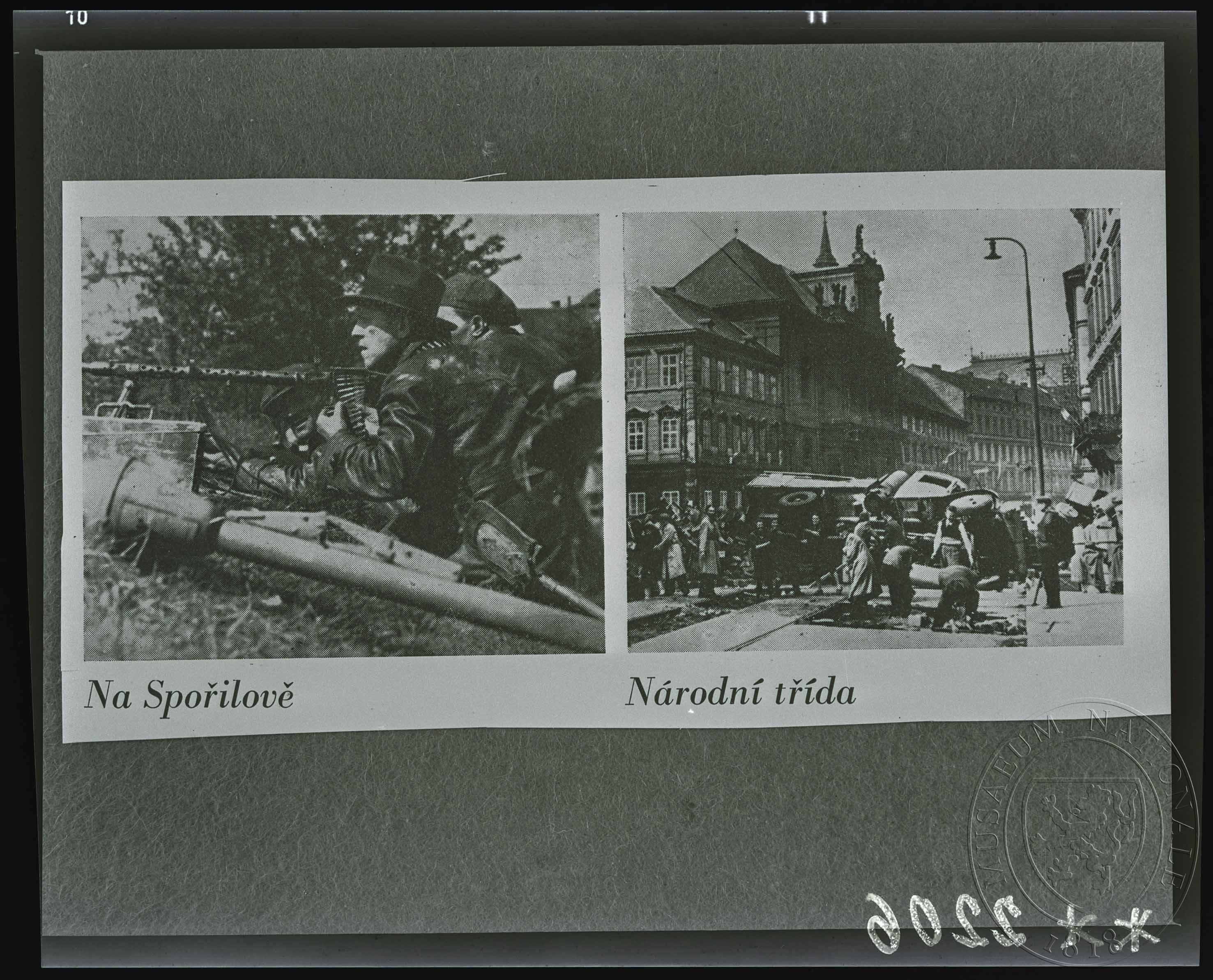 Náhledový obrázek 2 x fotografie, Pražské povstání - 1
