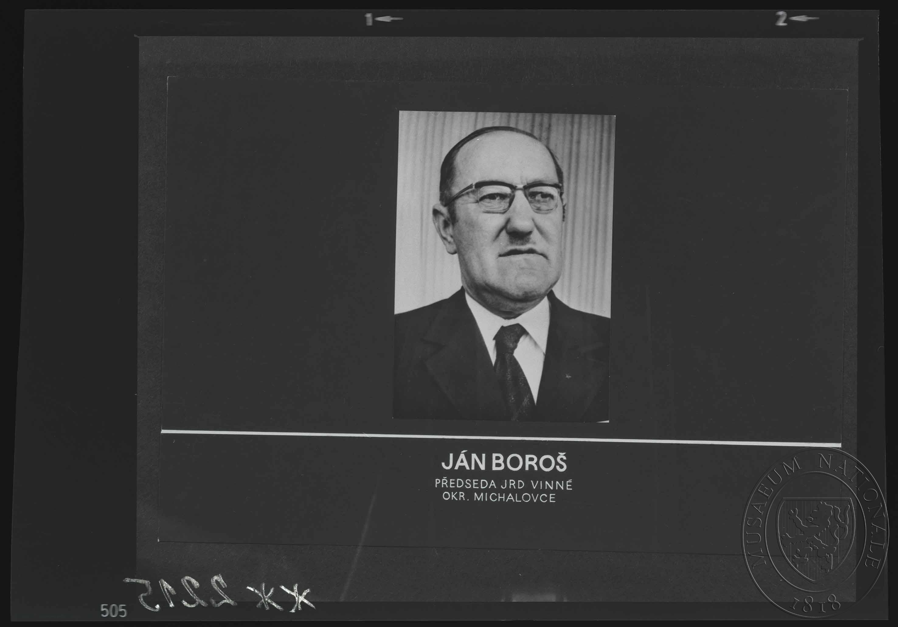Náhledový obrázek Fotografie, Ján Boroš - 1