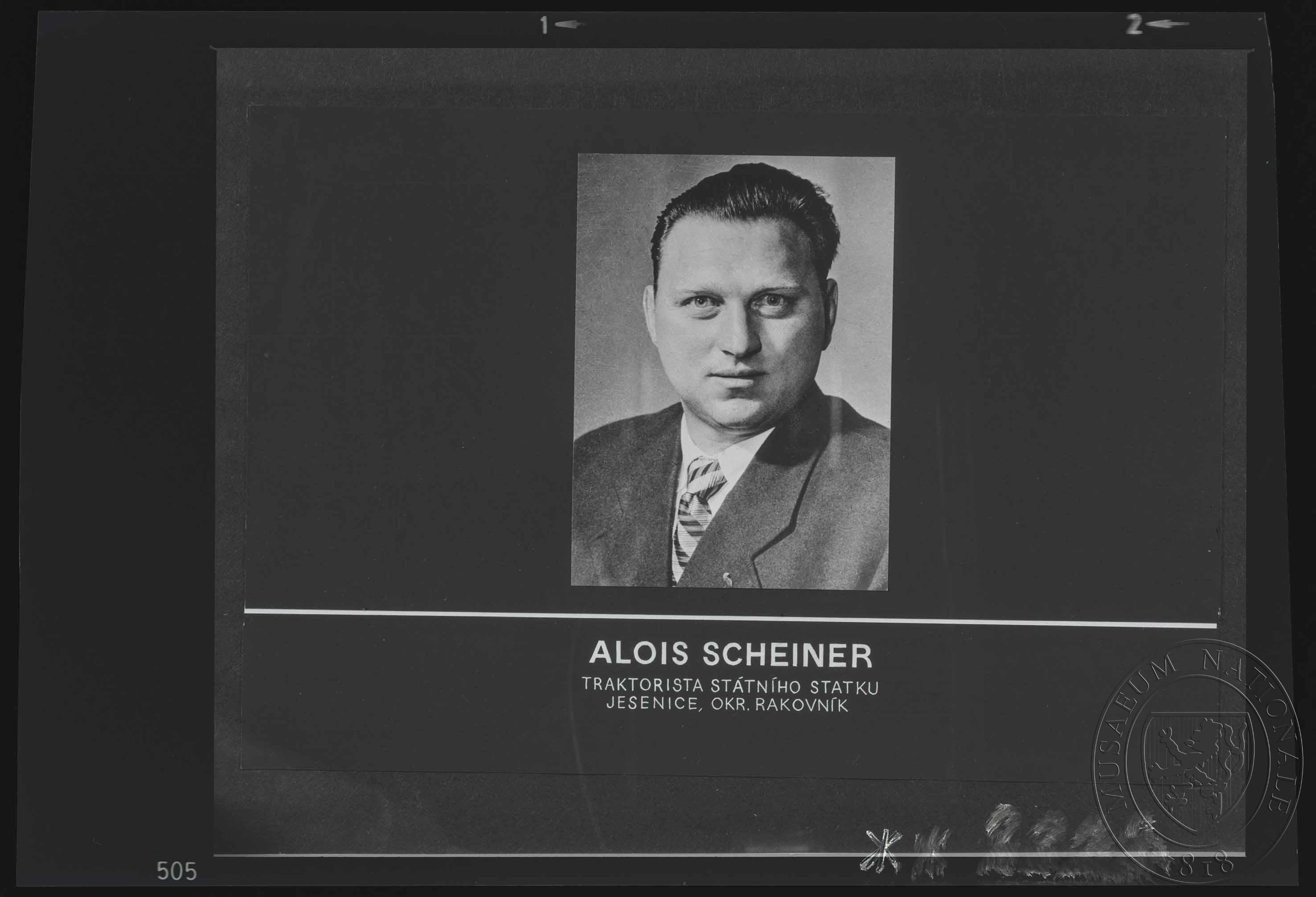 Náhledový obrázek Fotografie, Alois Scheiner - 1