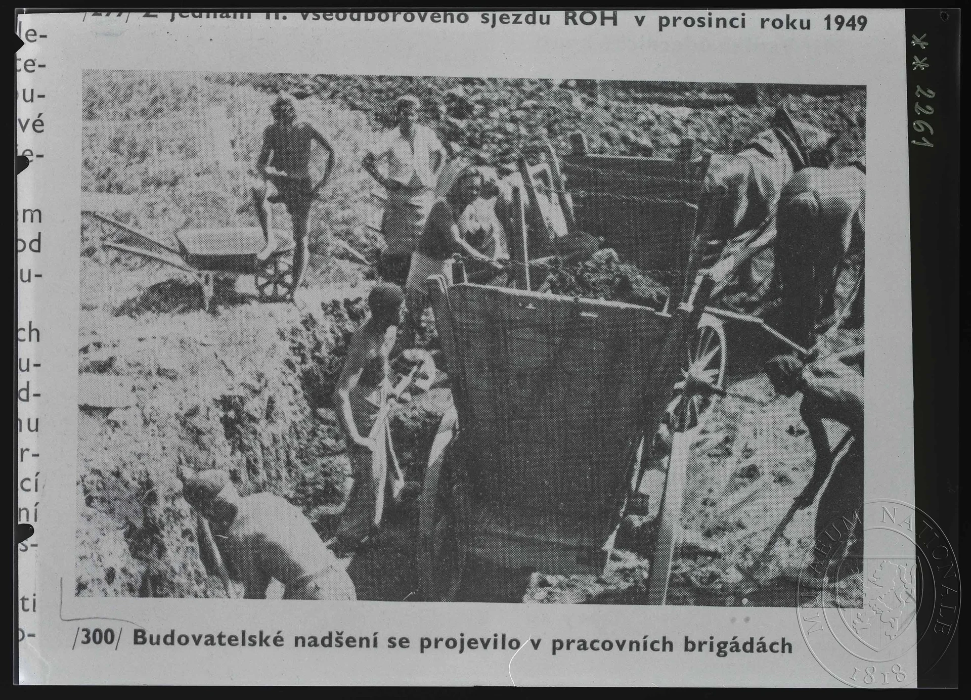 Obrázek Fotografie, pracovních brigáda