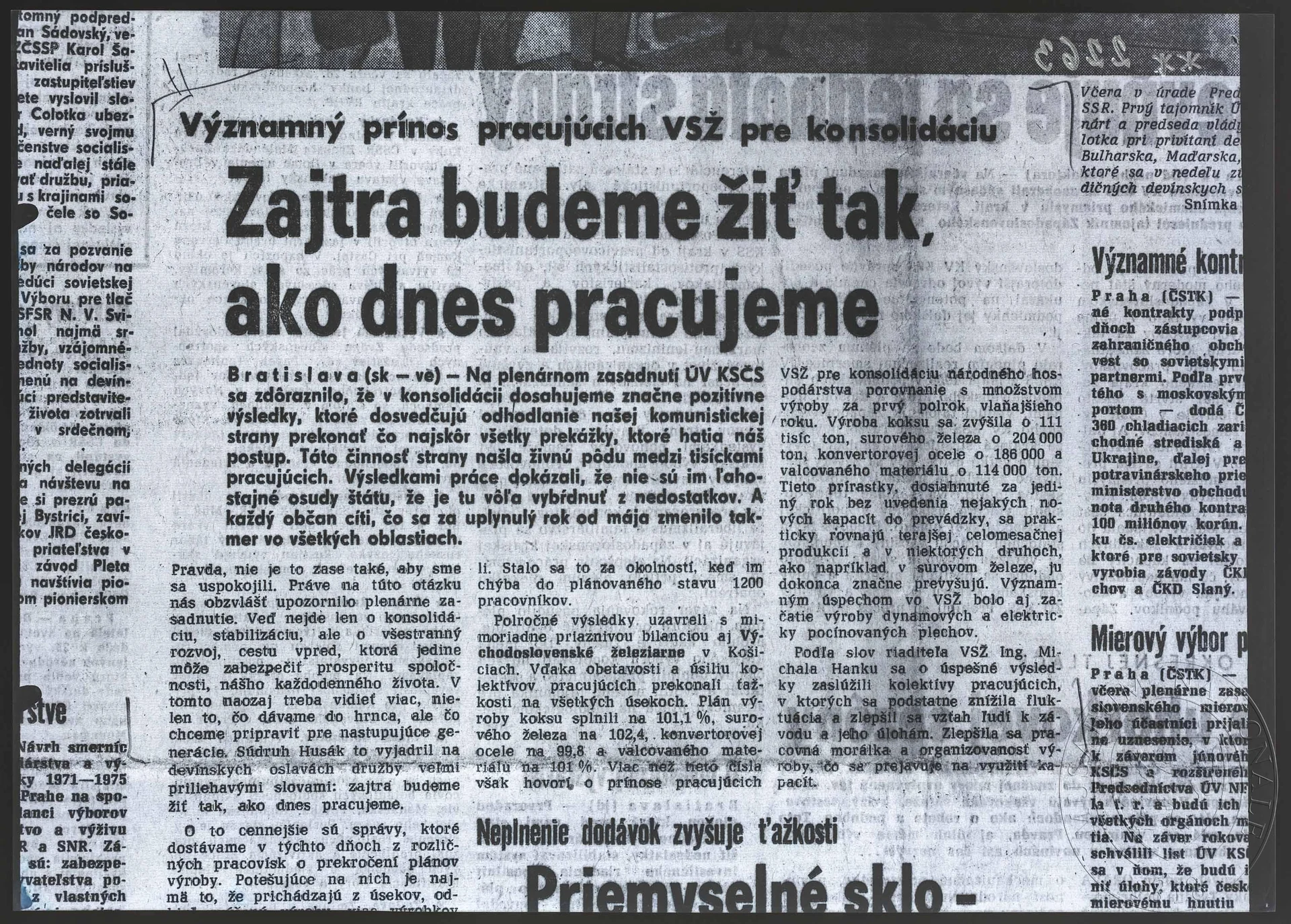 Obrázek Článek – Zajtra budeme žiť tak, ako dnes pracujeme