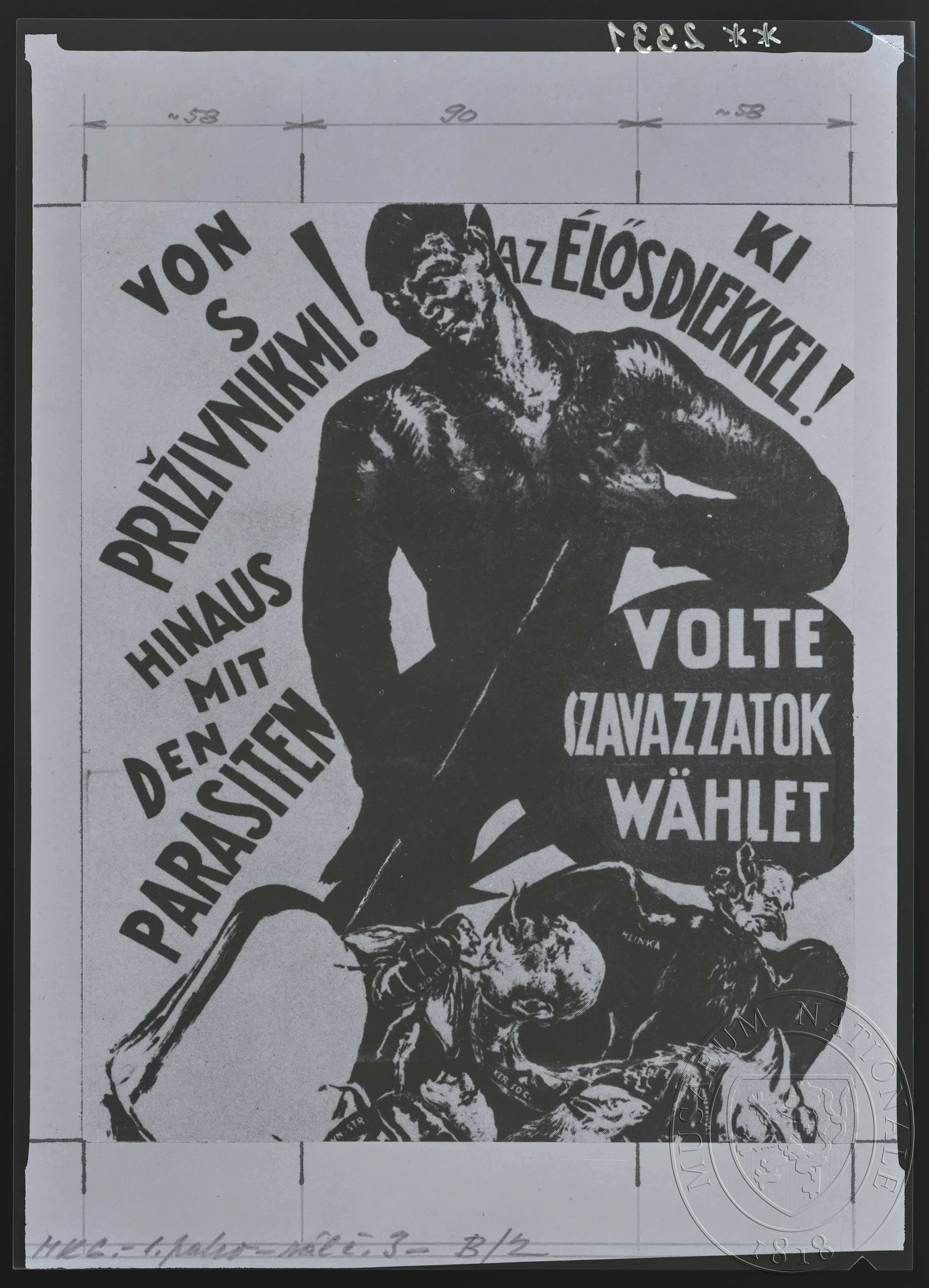 Obrázek Plakát, Von priživnikmi