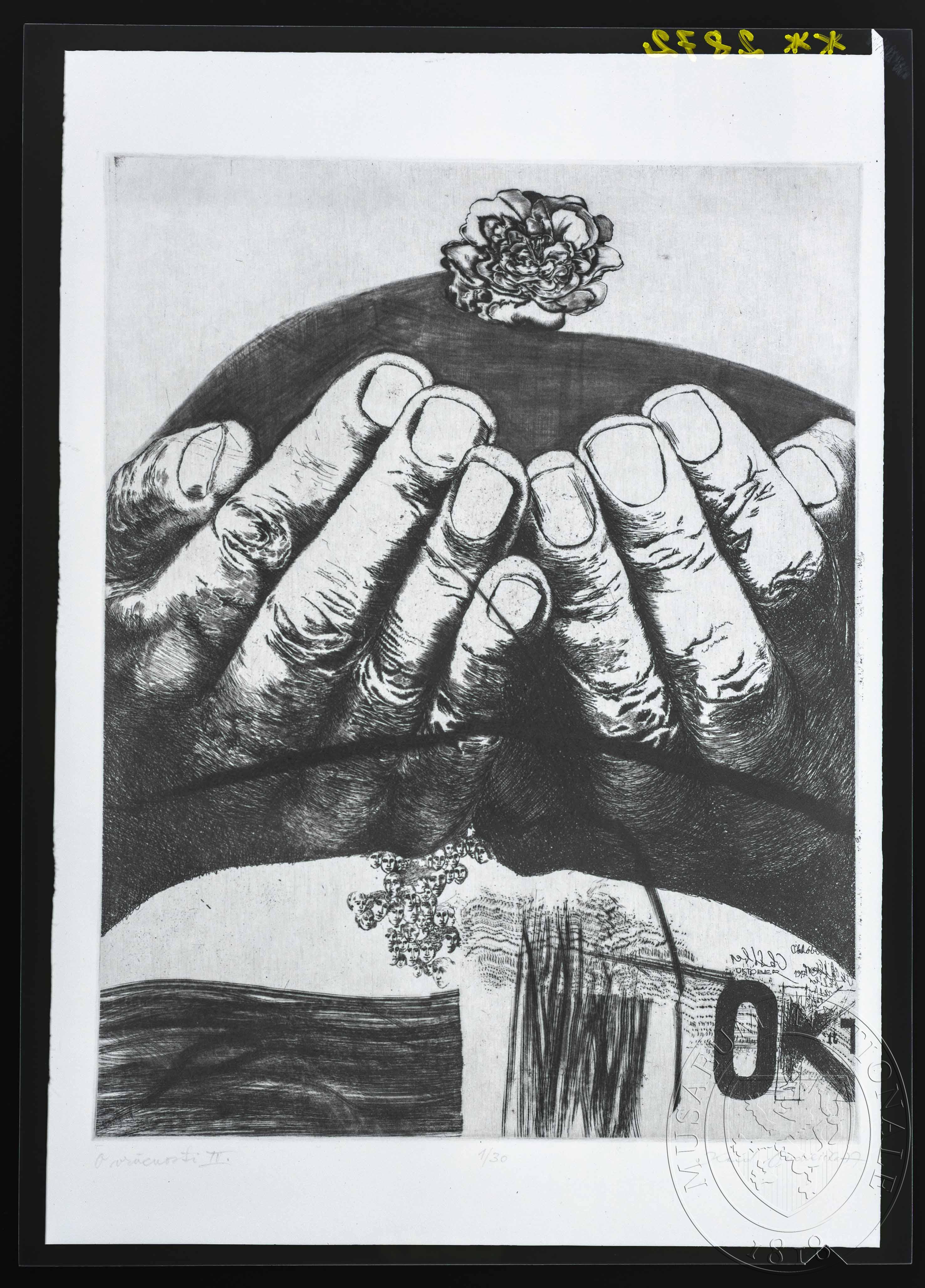 Náhledový obrázek Grafika, O moudrosti - 1
