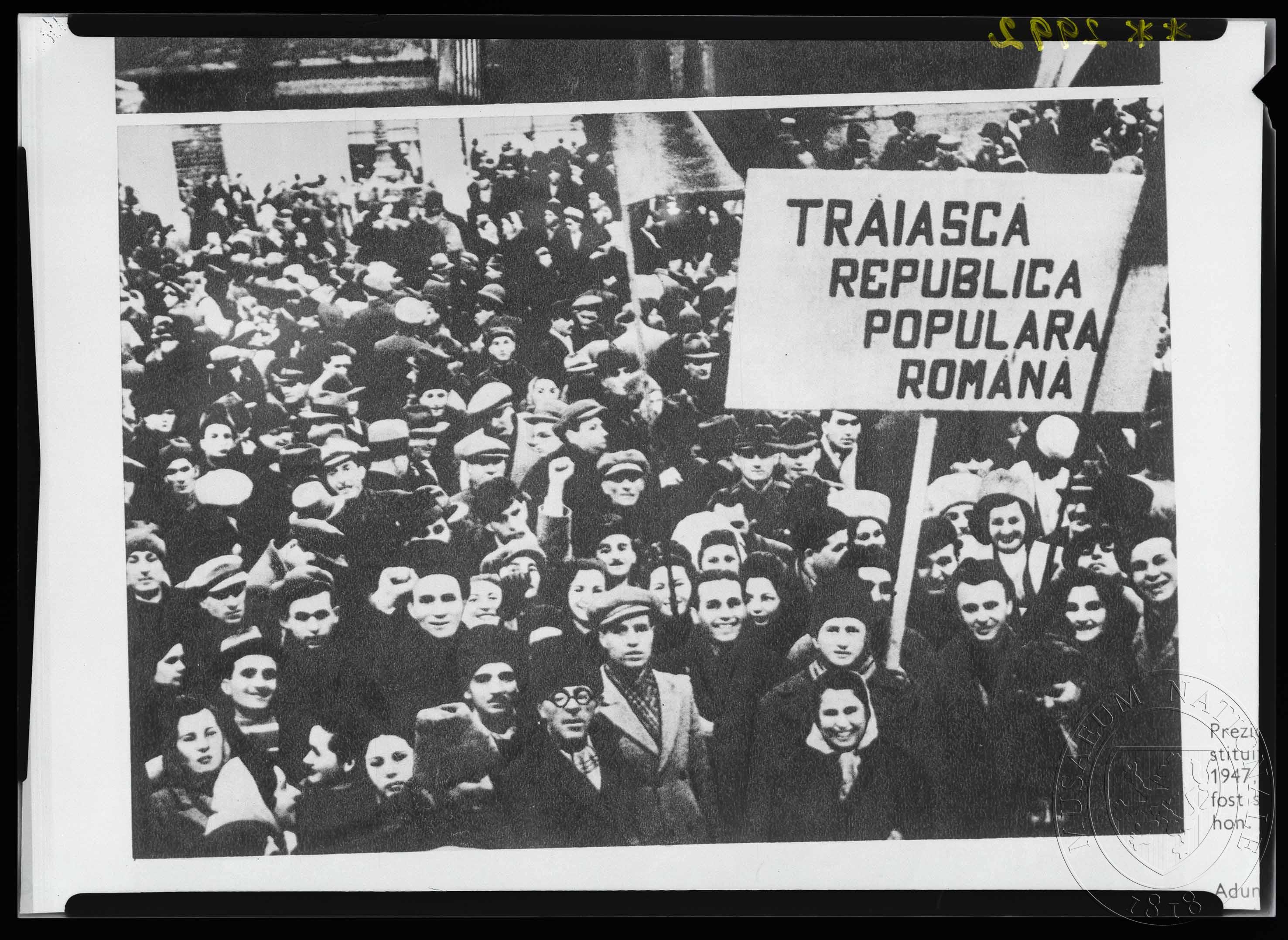 Náhledový obrázek Fotografie, protestní shromáždění - 1