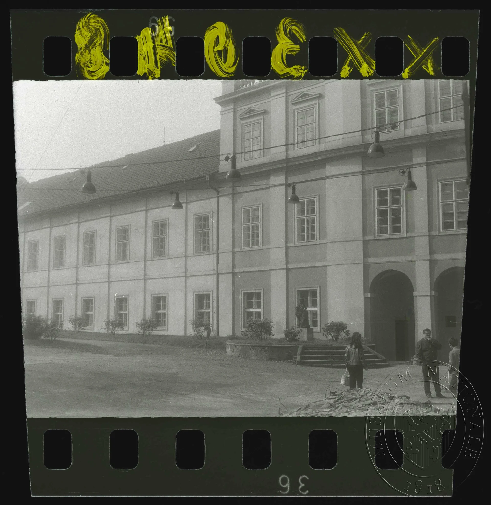 Obrázek Fotografie, nádvoří