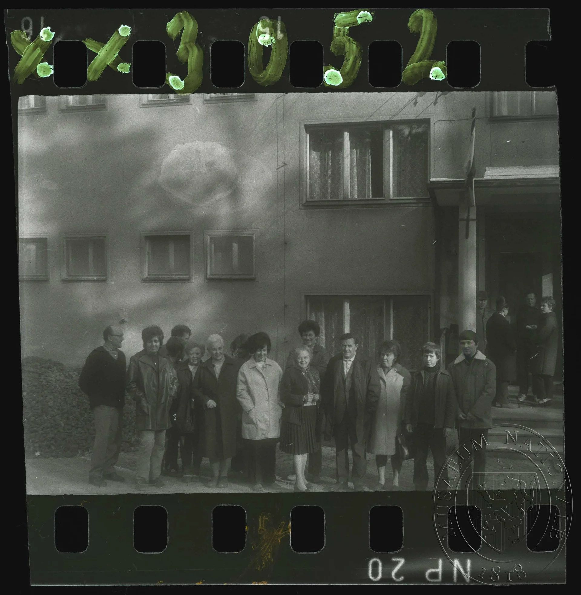 Obrázek Fotografie, skupina návštěvníků
