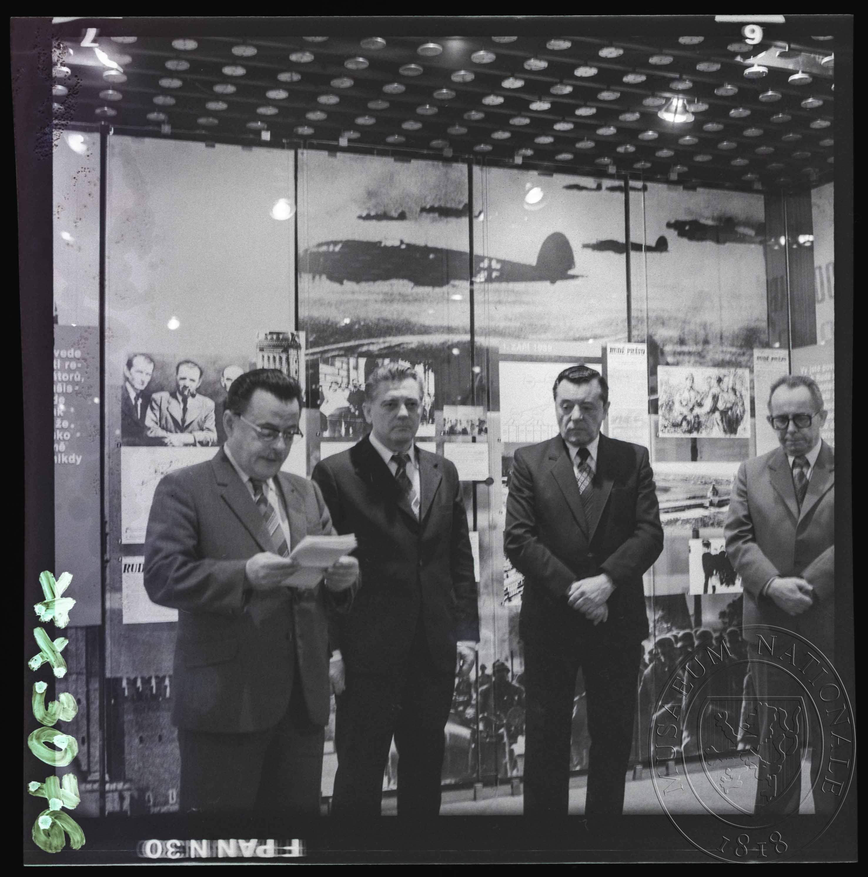 Náhledový obrázek Fotografie, zahájení muzejní expozice - 1