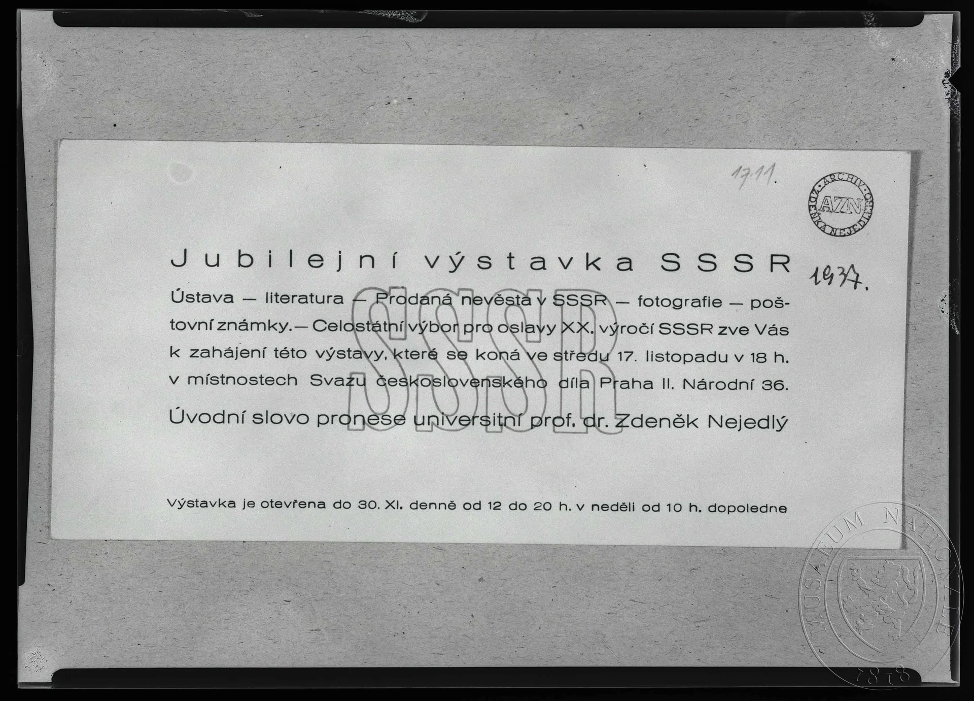 Obrázek Upoutávka na výstavu