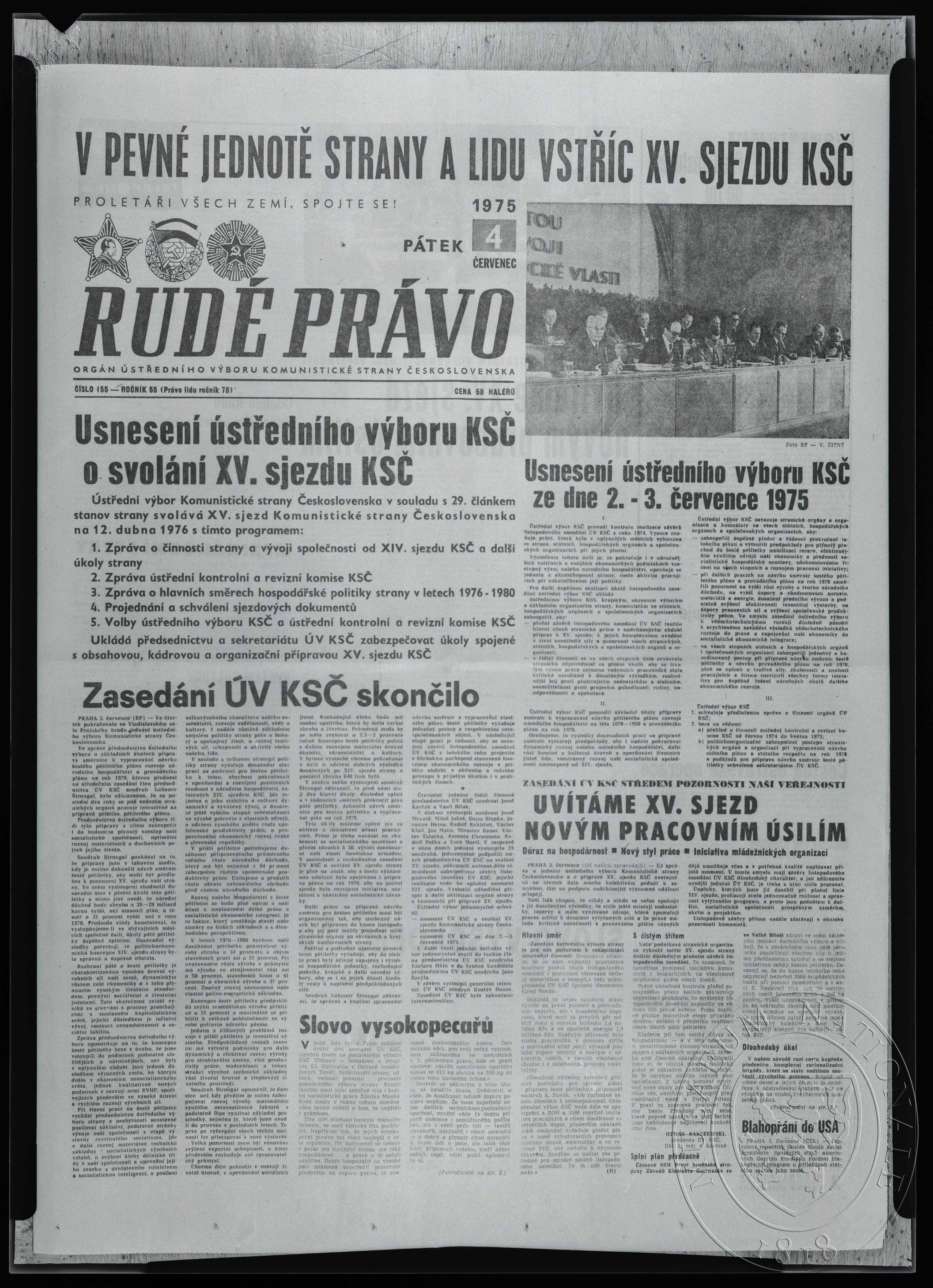 Náhledový obrázek Periodikum, Rudé právo - 1