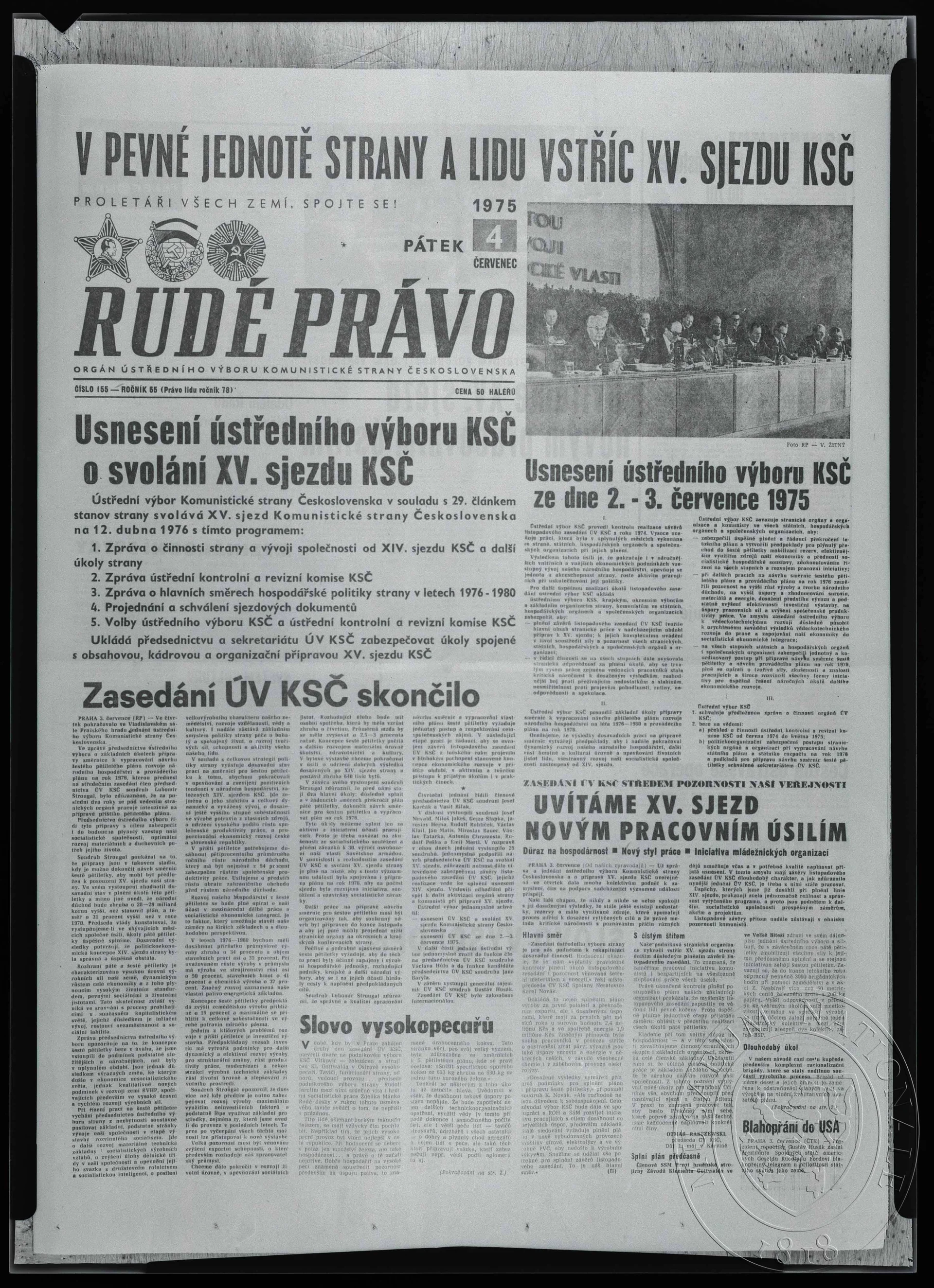 Obrázek Periodikum, Rudé právo