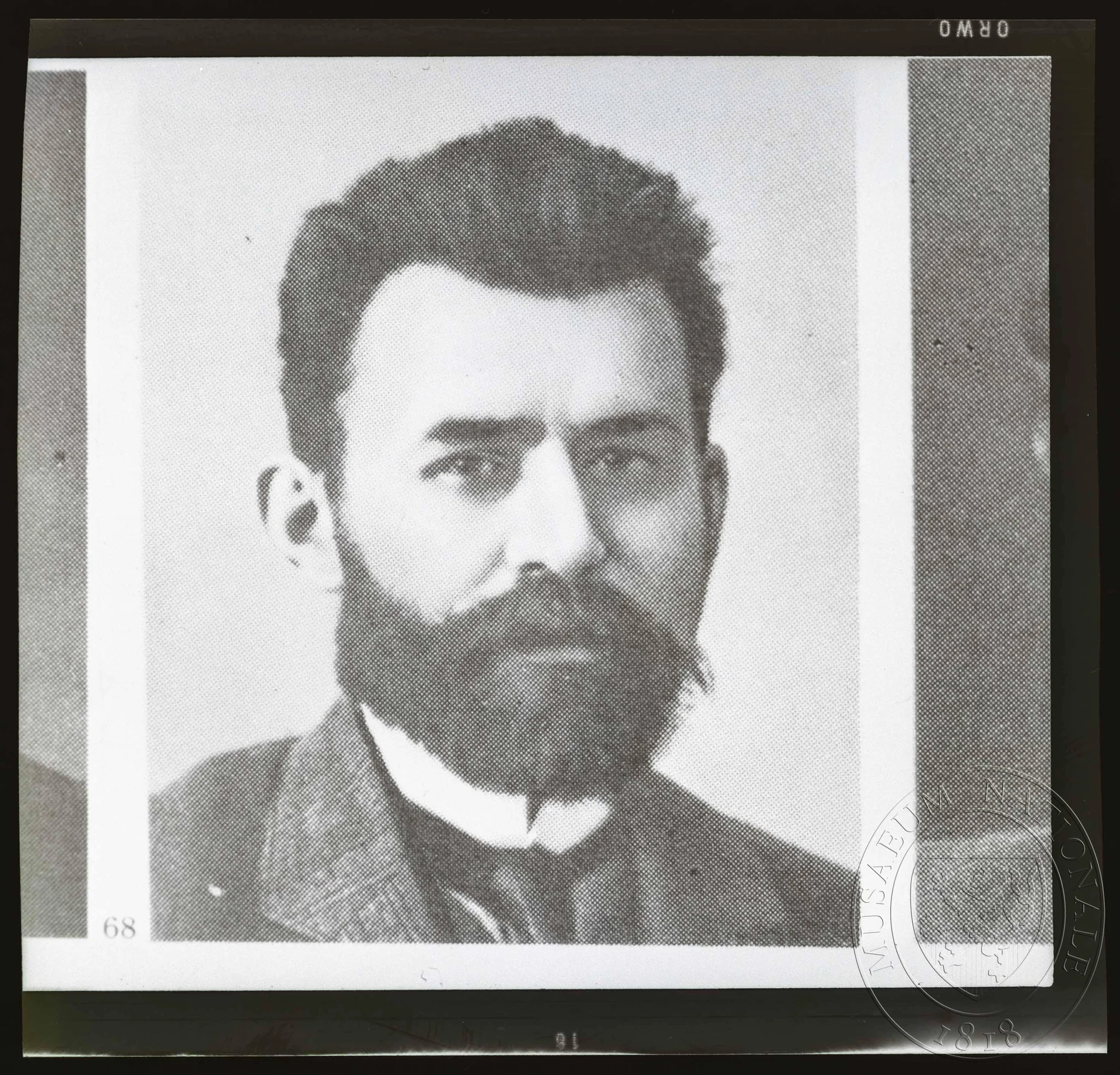 Obrázek Fotografie, muž s plnovousem