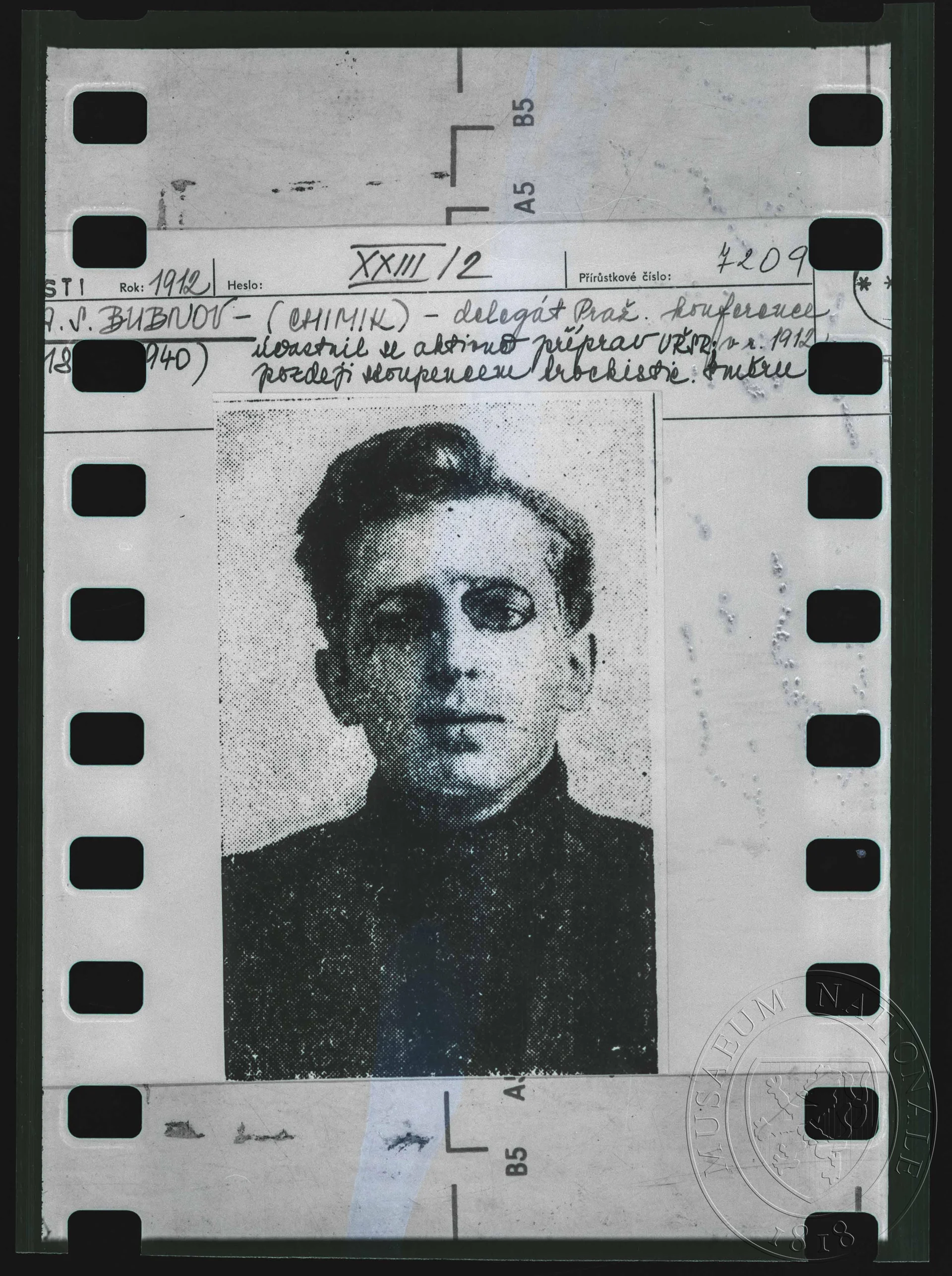 Obrázek Fotografie, A. S. Bubnov