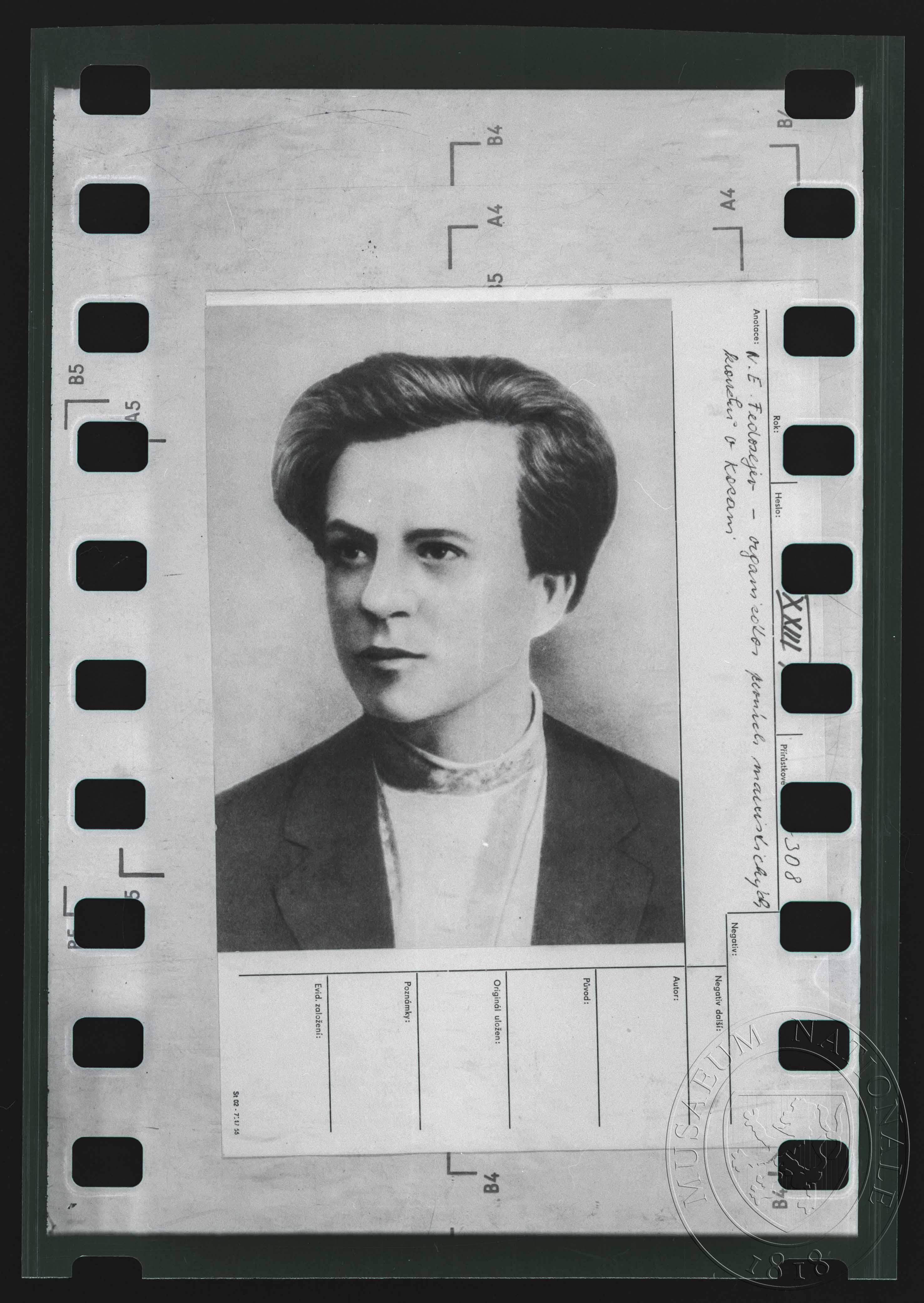 Náhledový obrázek Fotografie, N. E. Fedosejev - 1