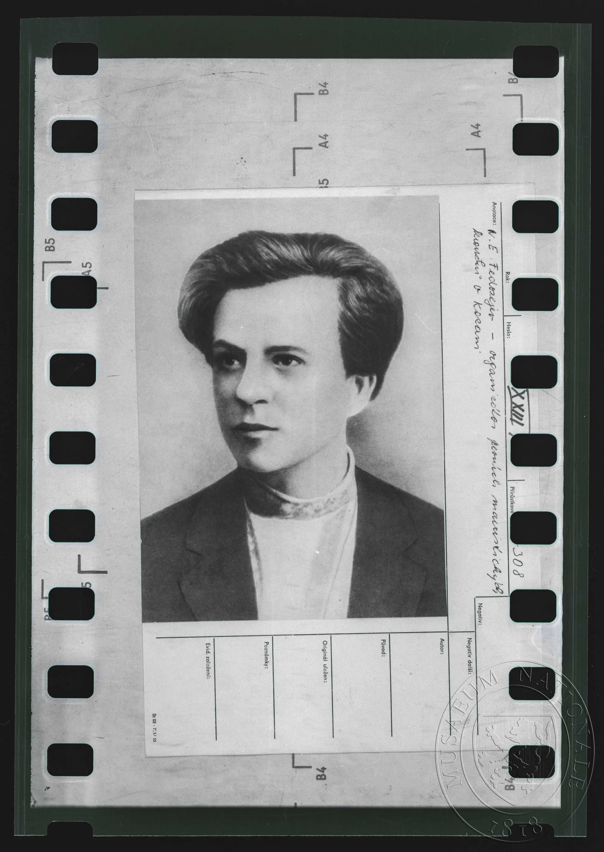 Obrázek Fotografie, N. E. Fedosejev