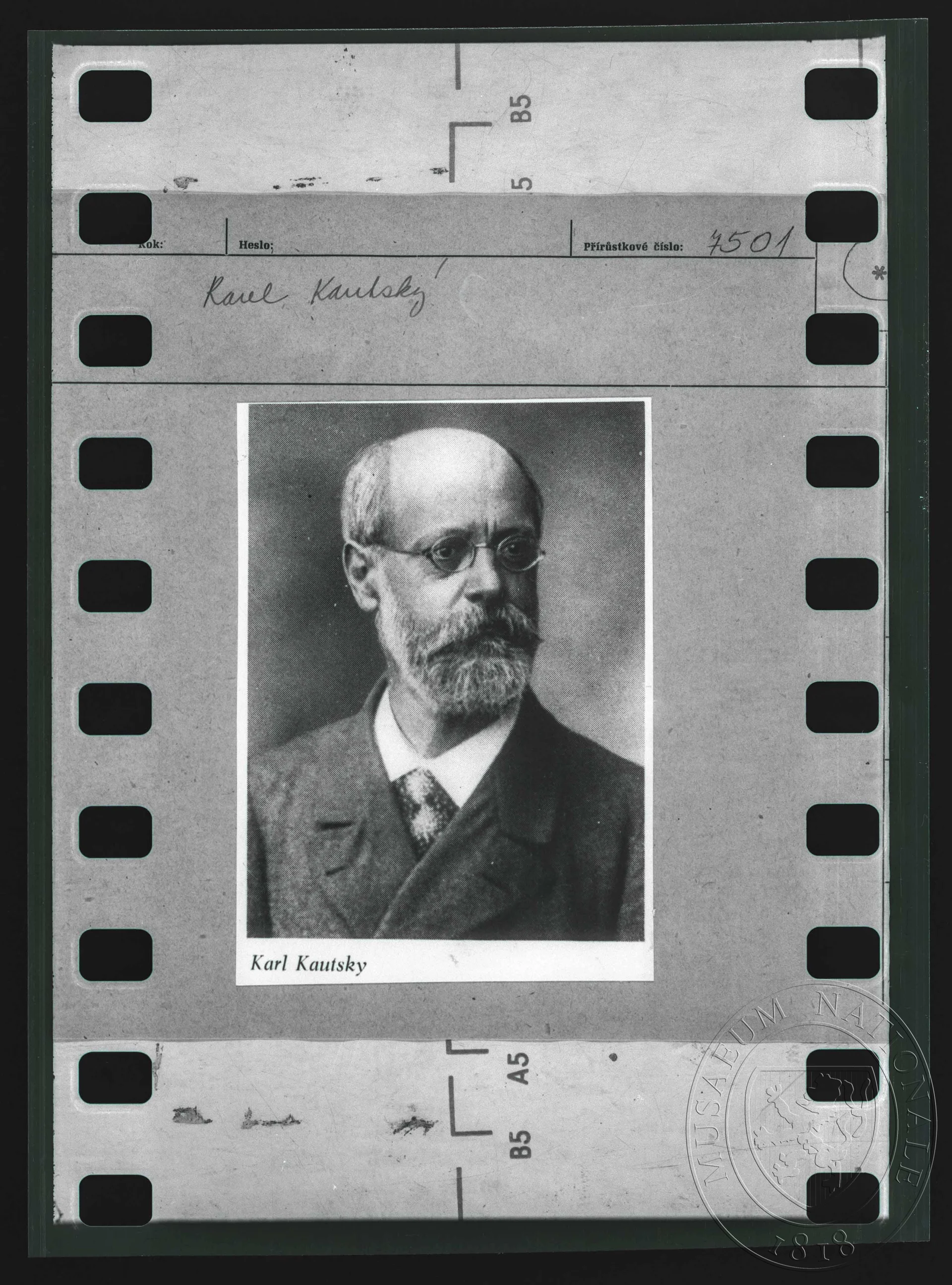 Obrázek Fotografie, Karel Kautský